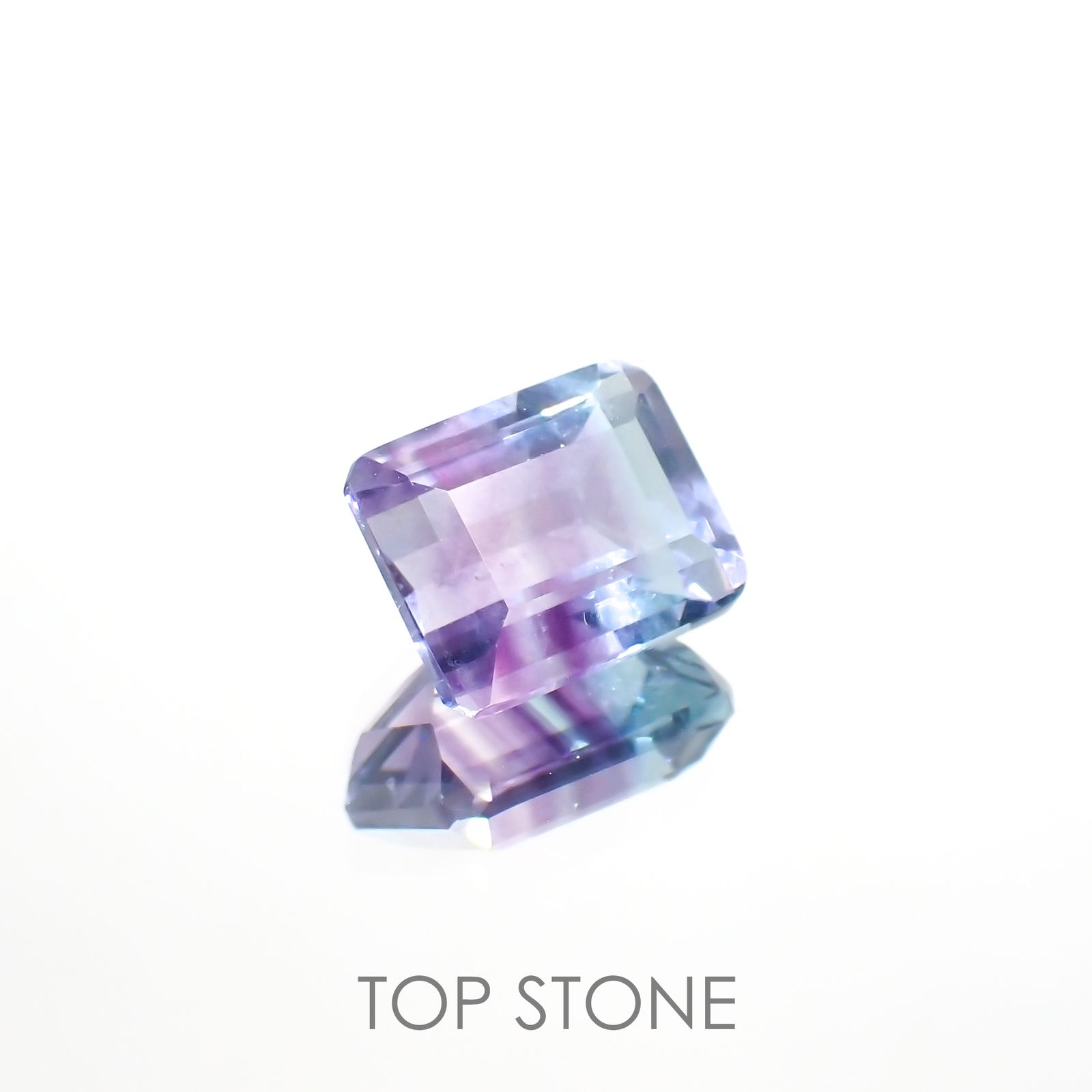 パーティカラーフローライト(宝石名パーティカラード・フルオライト