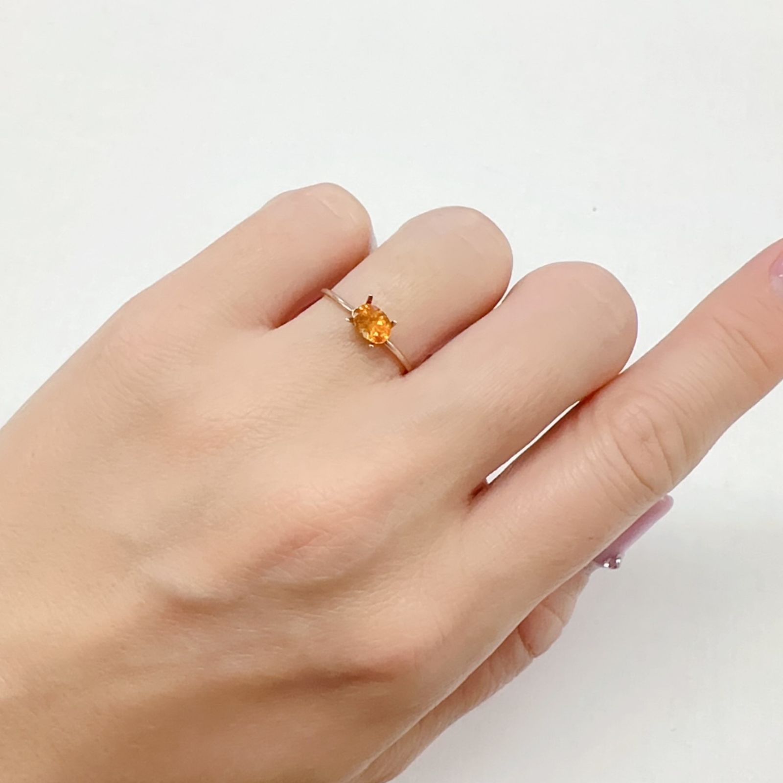 スペサルティンガーネット マンダリンオレンジカラー(宝石名スペサル