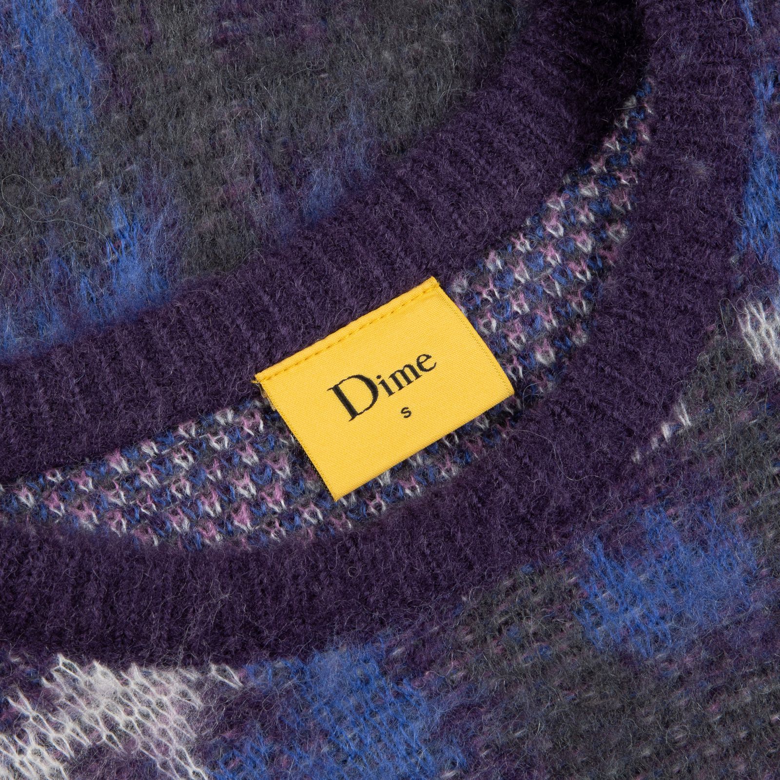 Dime - 【残りわずか】Plaid Mohair Knit | ACRMTSM ONLINE STORE