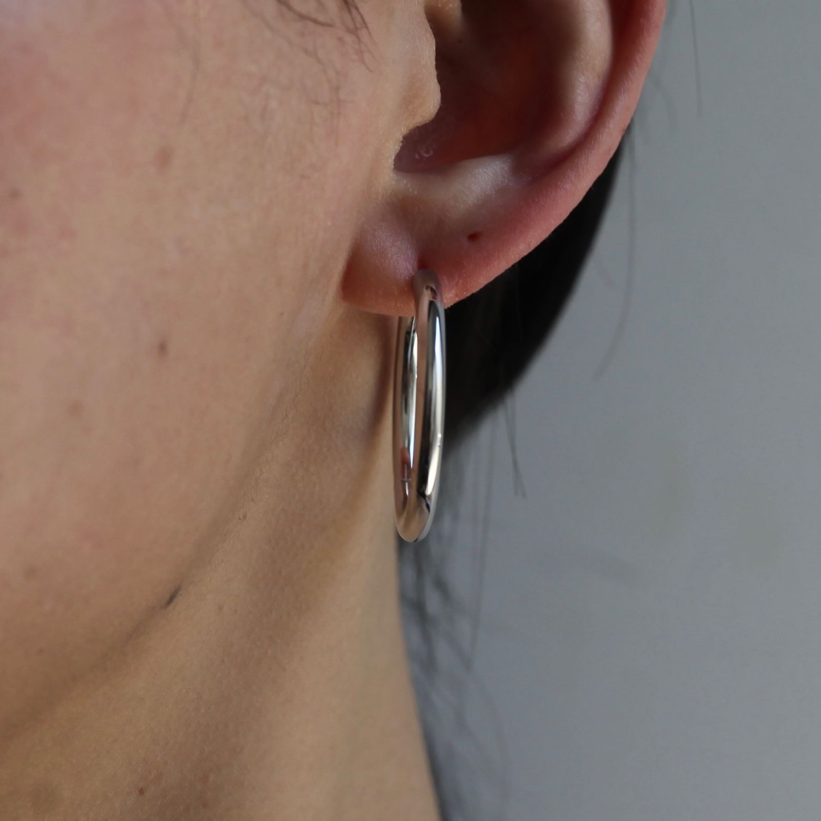 TOMWOOD - 【残りわずか】Classic Hoop Large(SILVER) | ACRMTSM