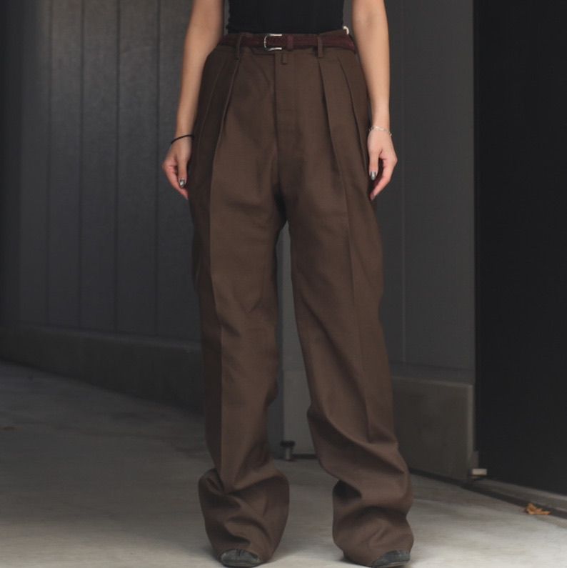 NEAT - 【再販売通知受付可能】Hopsack Wide | ACRMTSM ONLINE STORE