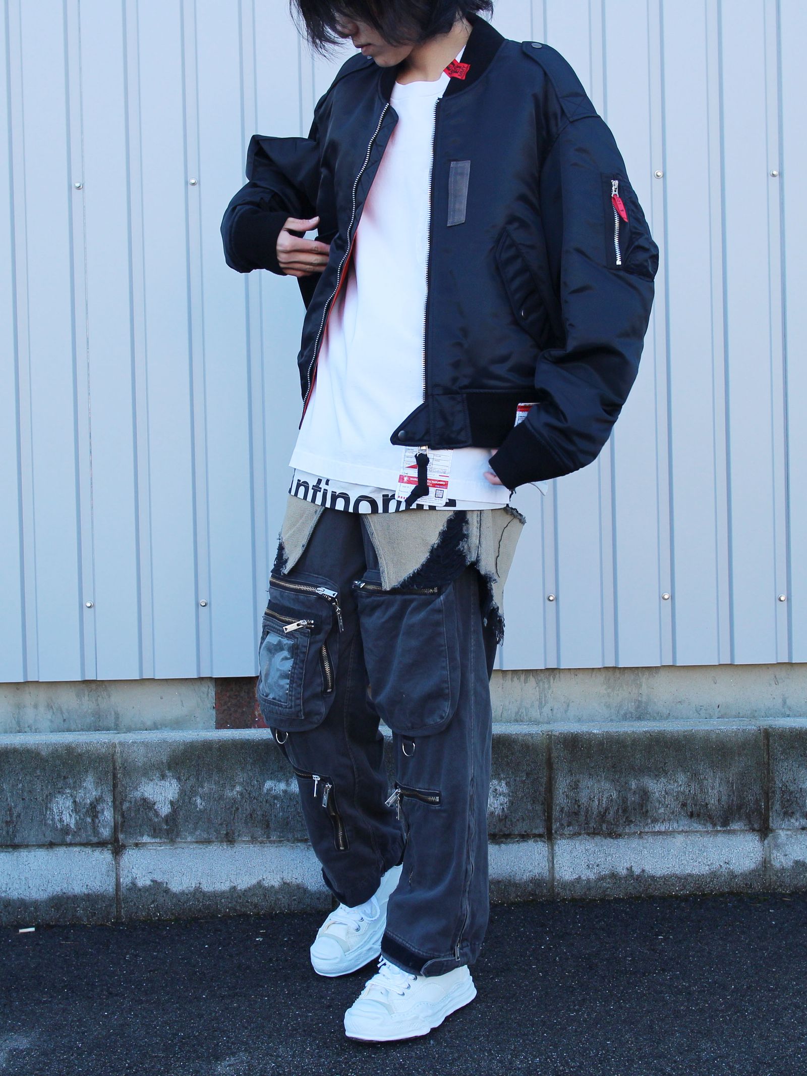 Maison MIHARA YASUHIRO - フロントショルダージャケット - Front