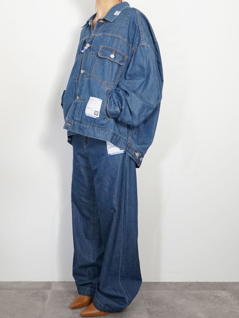春に着たい、ミハラヤスヒロのオーバーサイズデニムセットアップ
