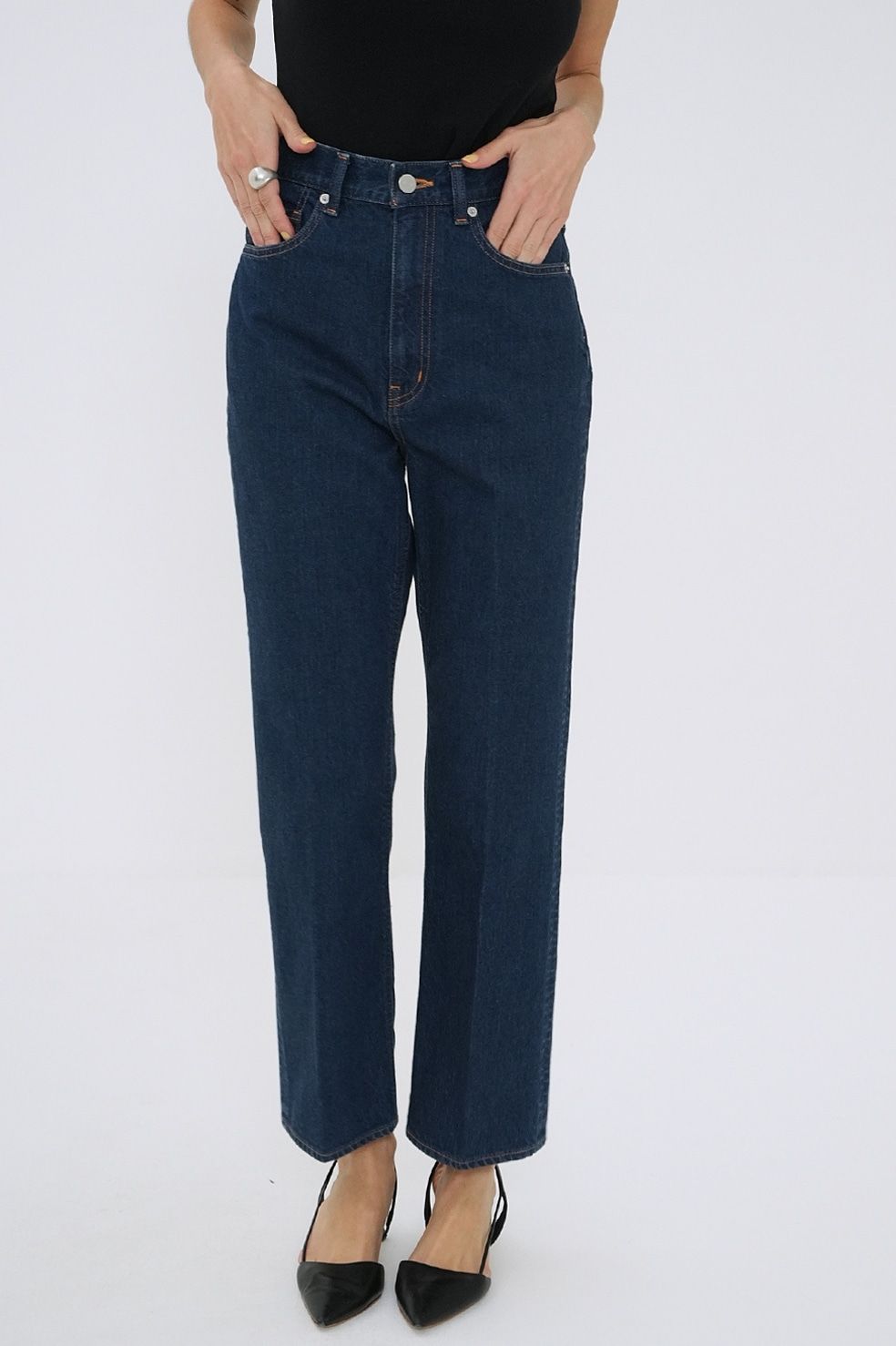 CLANE - リングデニムパンツ ブルー - RING DENIM PANTS | ADDICT WEB SHOP