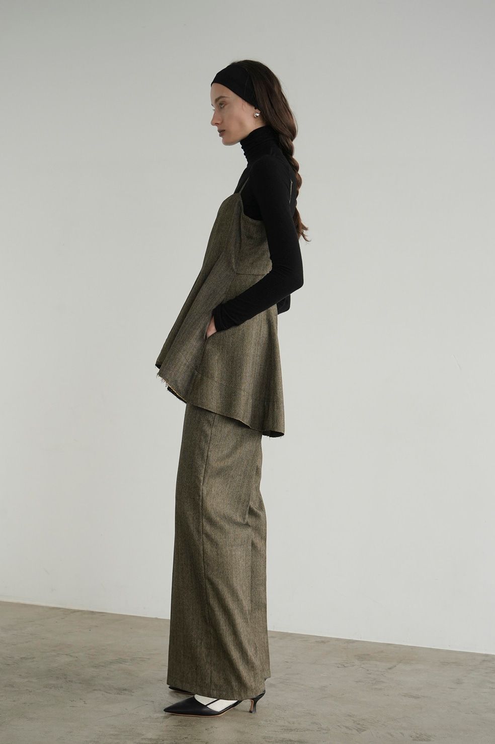 CLANE - ドッキング オールインワン - PEPLUM BUSTIER ALL IN ONE