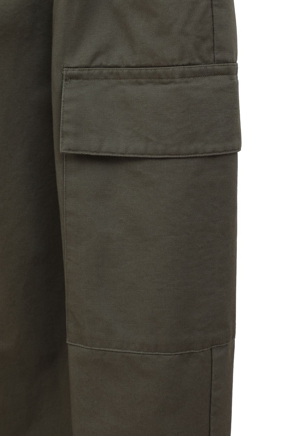 CLANE - ワイドタックワークパンツ - WIDE TUCK WORK PANTS - KHAKI
