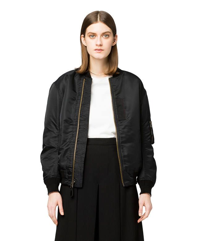 CLANE - CLANE/FRAGMENT PROJECT MA-1 BLACK | ADDICT WEB SHOP