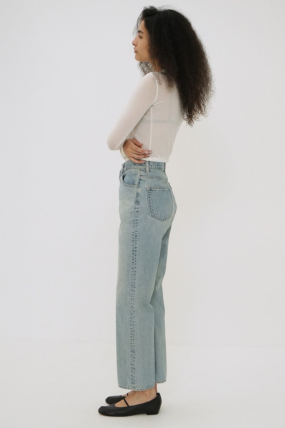 CLANE - リングデニムパンツ ブルー - RING DENIM PANTS | ADDICT WEB SHOP