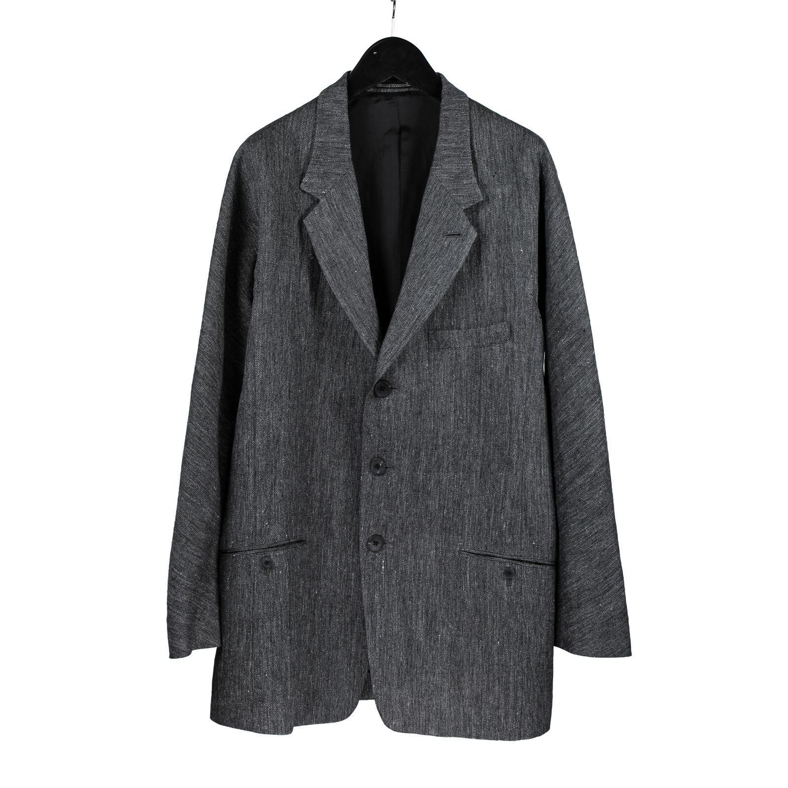 yohji yamamoto - pour homme | ラグランスリーブJK / リネンツイル