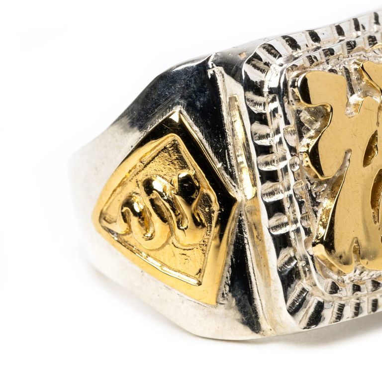 CALEE - MEXICAN TASTE JAPANESE FUKU RING (SILVER × GOLD