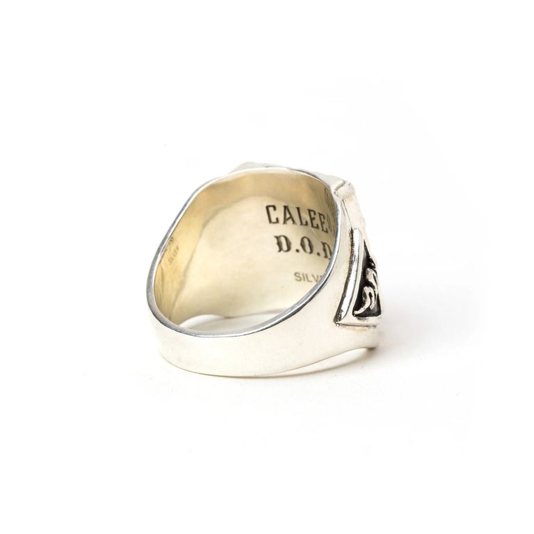 CALEE - MEXICAN TASTE JAPANESE FUKU RING (SILVER) / メキシカン 福