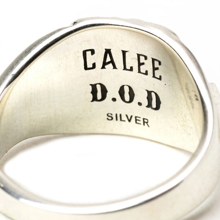 CALEE - MEXICAN TASTE JAPANESE FUKU PINKY RING (SILVER