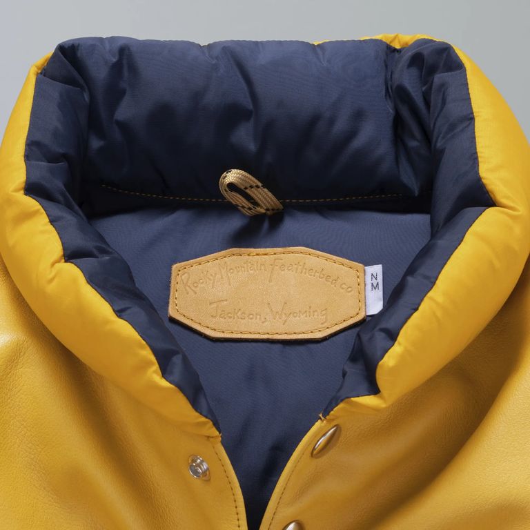 New Manual - ＃032 REVERSIBLE DOWN VEST / ROCKY MOUNTAIN （YELLOW