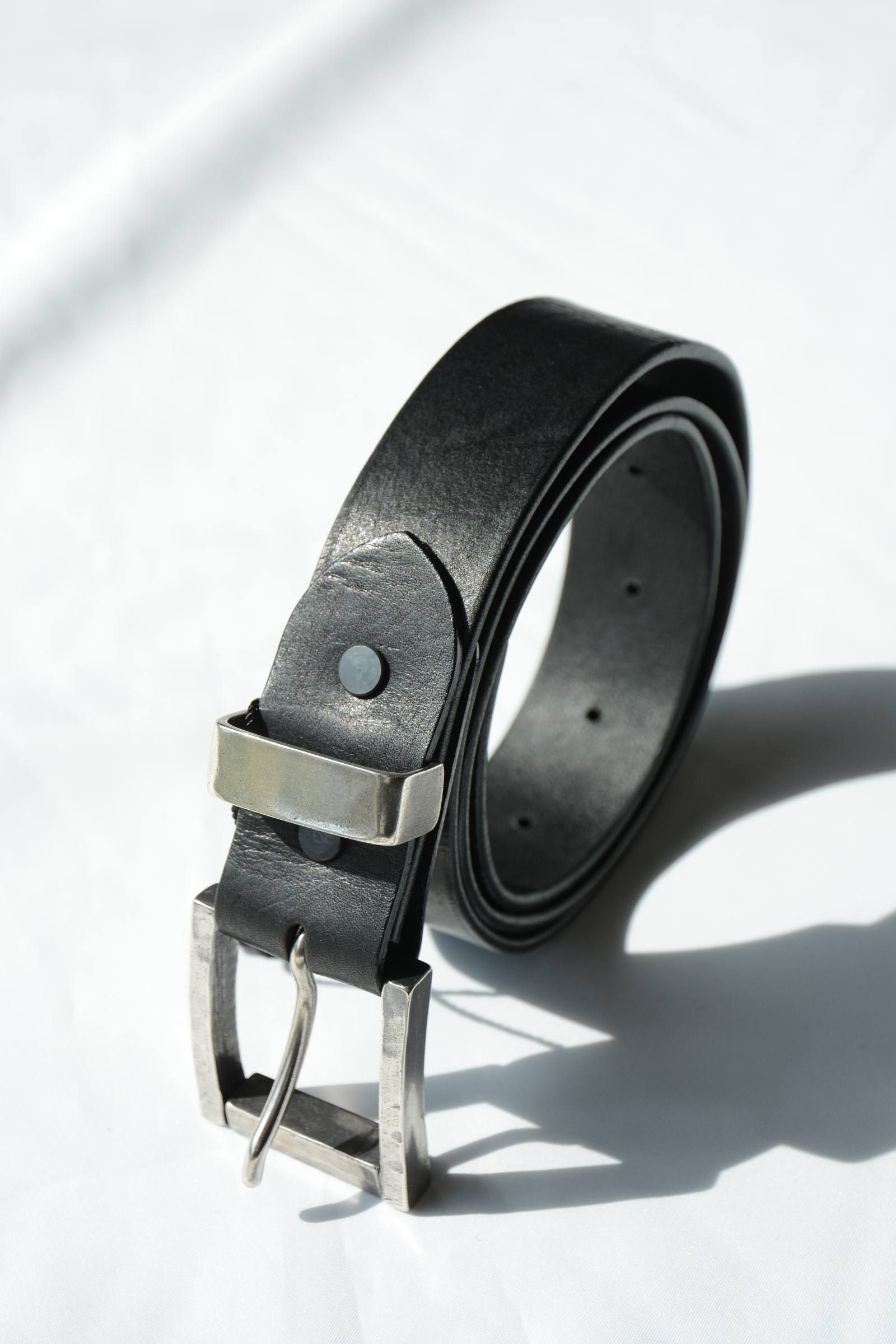 ISAMU KATAYAMA BACKLASH - イタリアンダブルショルダー シワ加工プル