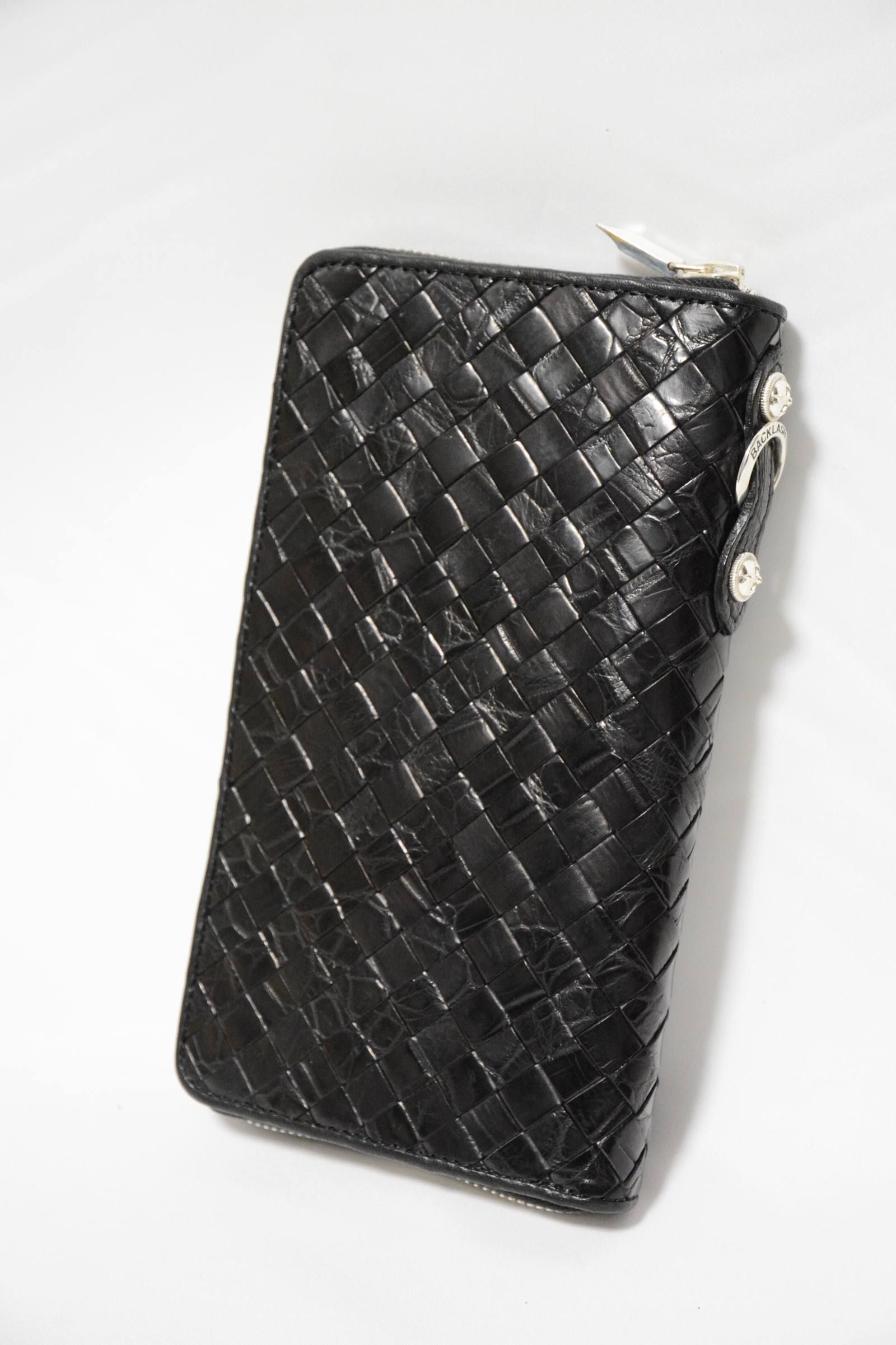 ISAMU KATAYAMA BACKLASH - The Line オイルクロコ メッシュ ロング