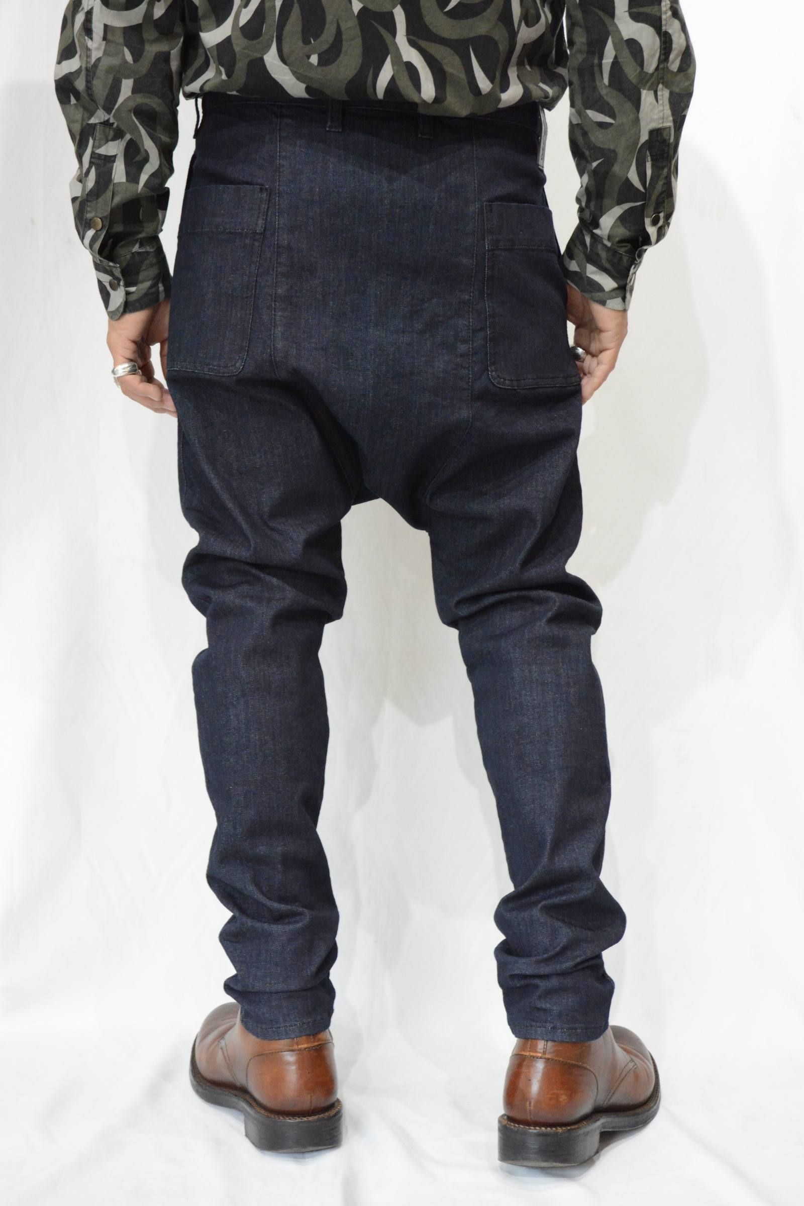 ISAMU KATAYAMA BACKLASH - トルコデニム サルエルパンツ | chord