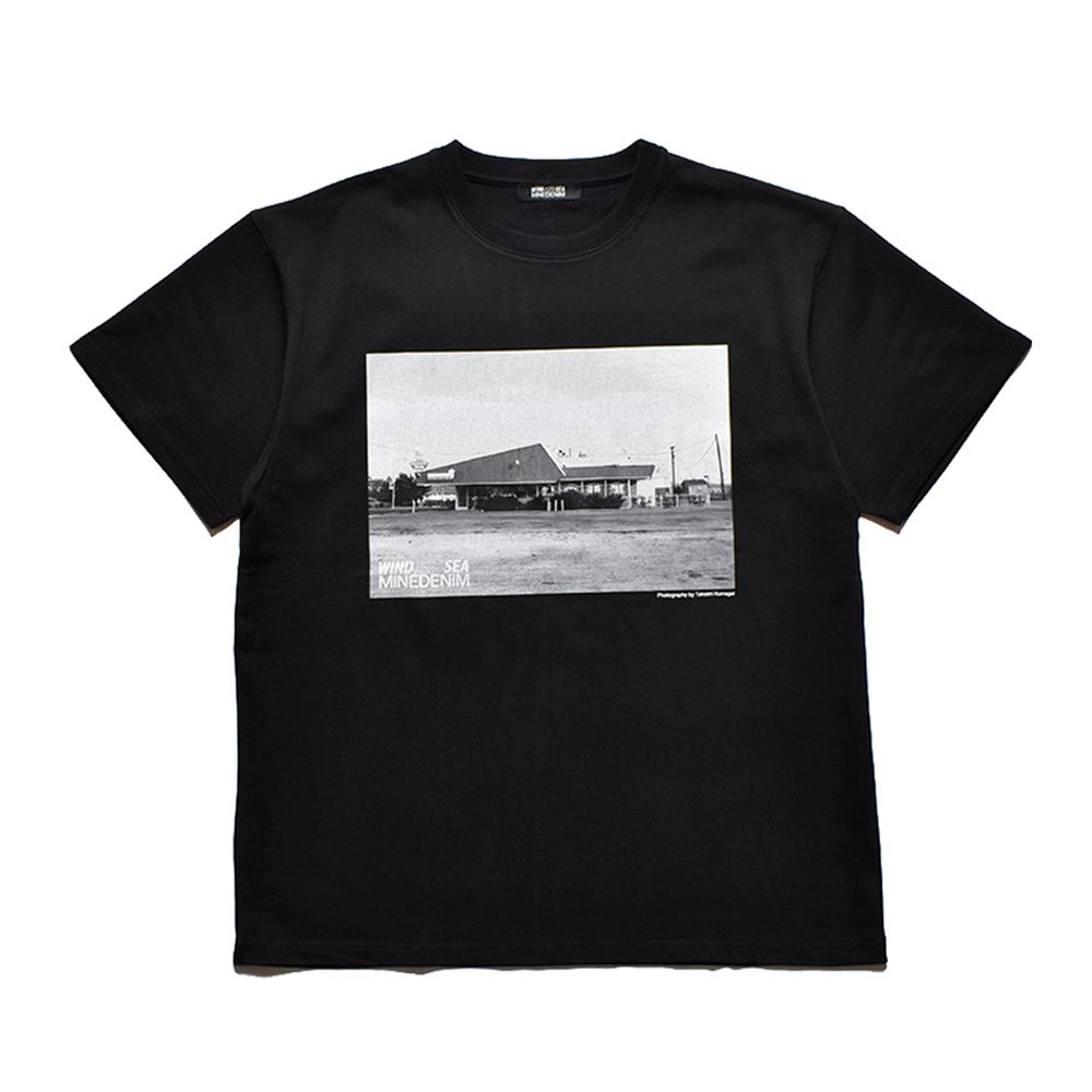 MINEDENIM - WINDANDSEA × MINEDENIM / Photo S/S Tee - BLK / 24MND