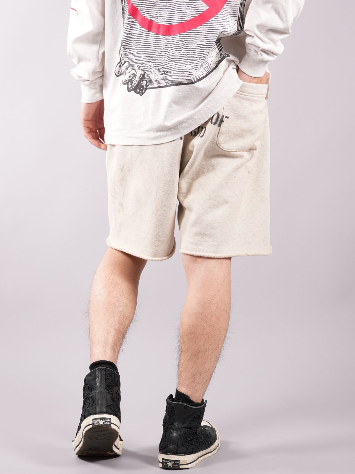 SAINT M×××××× - ラスト1点 / SM-S22-0000-071/SWEAT SHORTS/VLONE