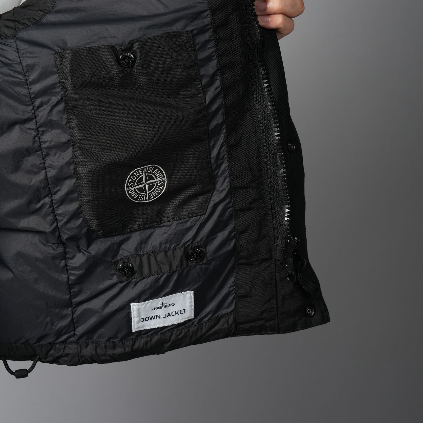 STONE ISLAND - G100003 / CRINKLE REPS NY, RECYCLED NYLON / ダウン