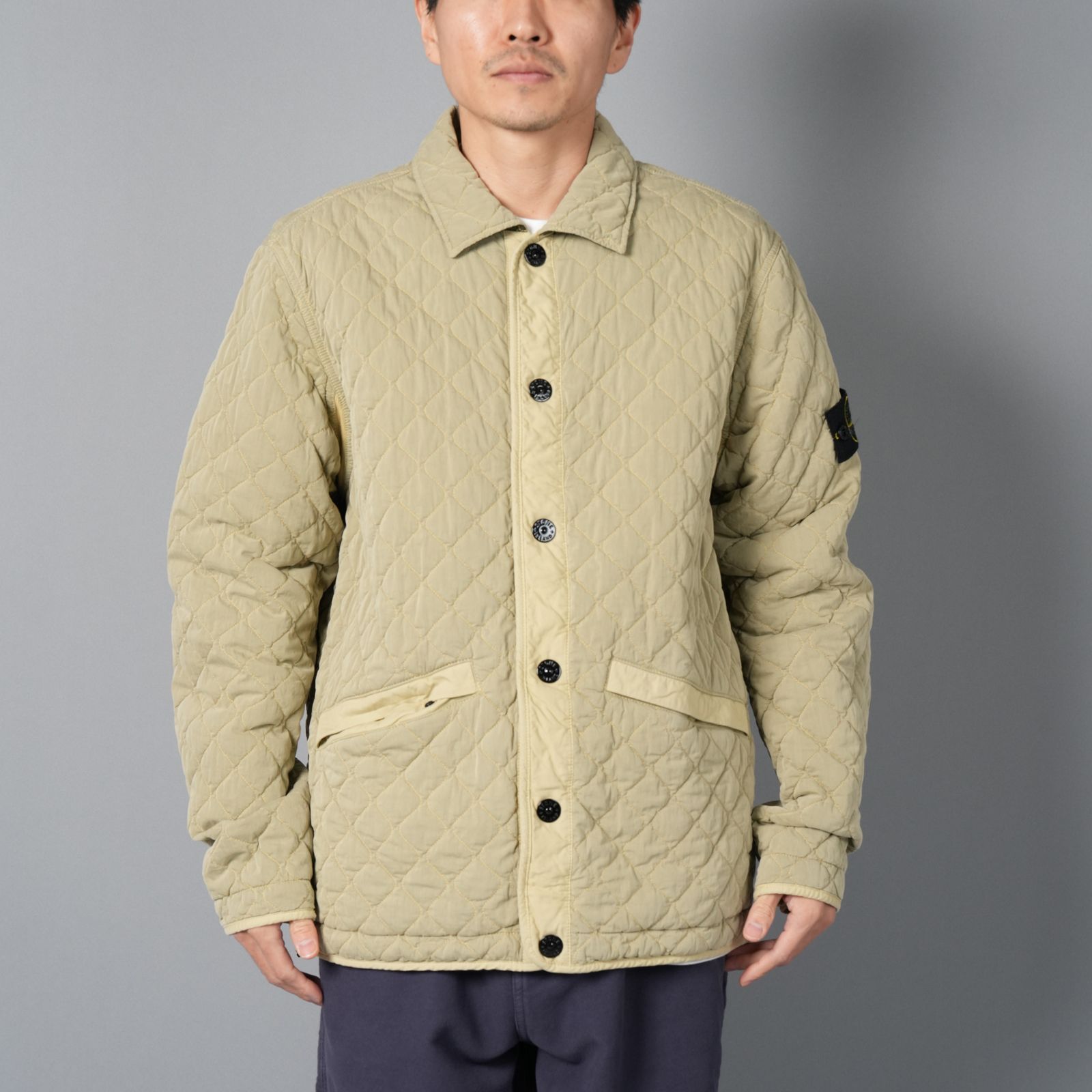 STONE ISLAND - 【ラスト1点】Q0933 / 50 FILI QUILTED-TC