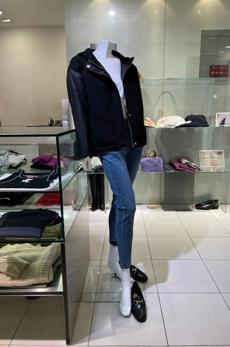 ELENDEEK - SPONGING DOWN SCT/スポンジダウンコート | LA FEMME