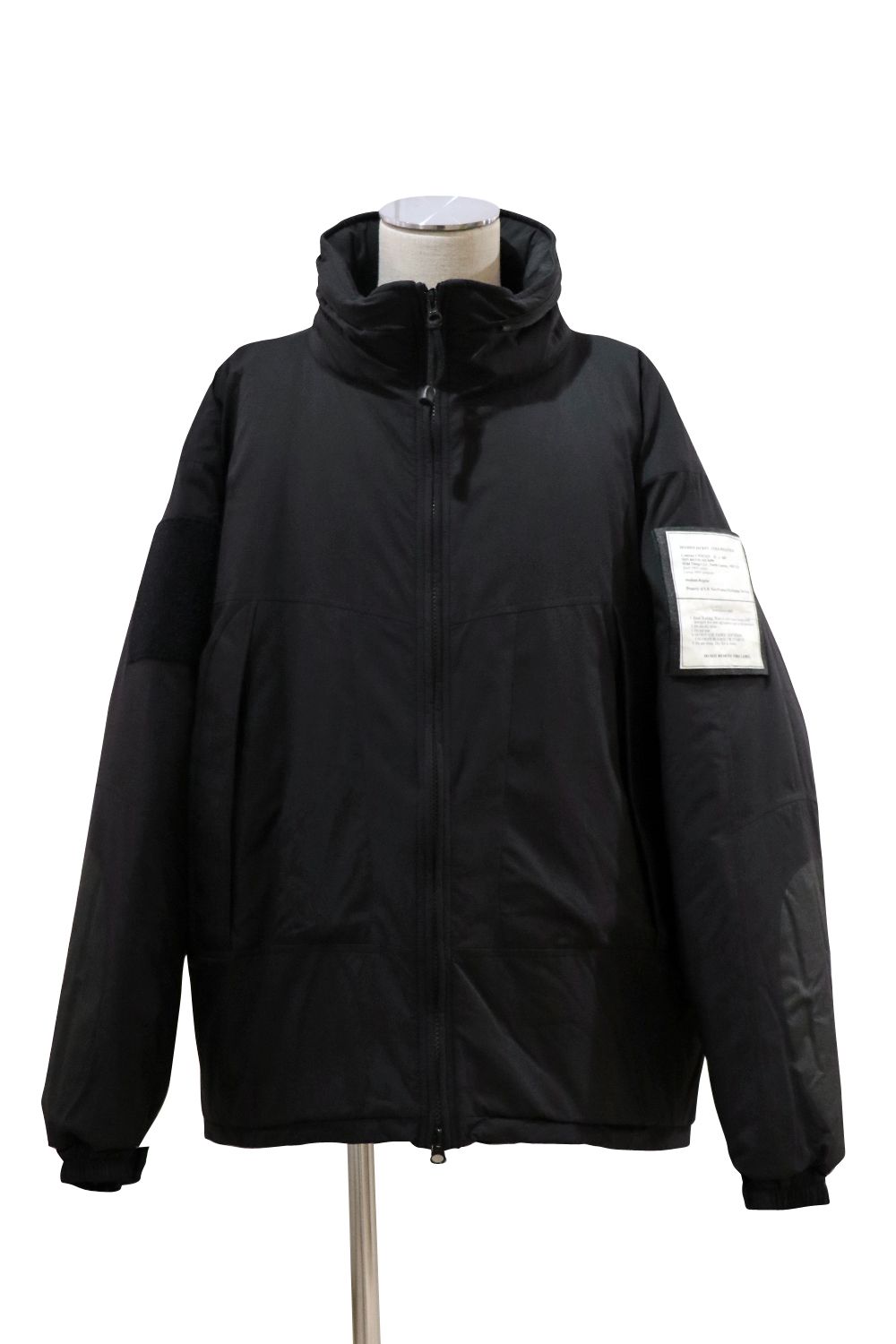 希少40エヌハリウッドecwcsハッピージャケットL深緑プリマロフトLEVEL7