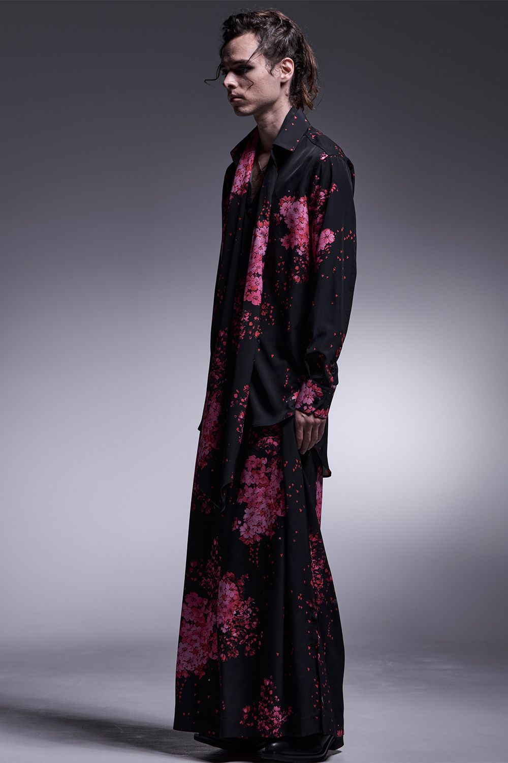 kiryuyrik - SAKURA Decine Shirt / デシン シャツ | laid-back