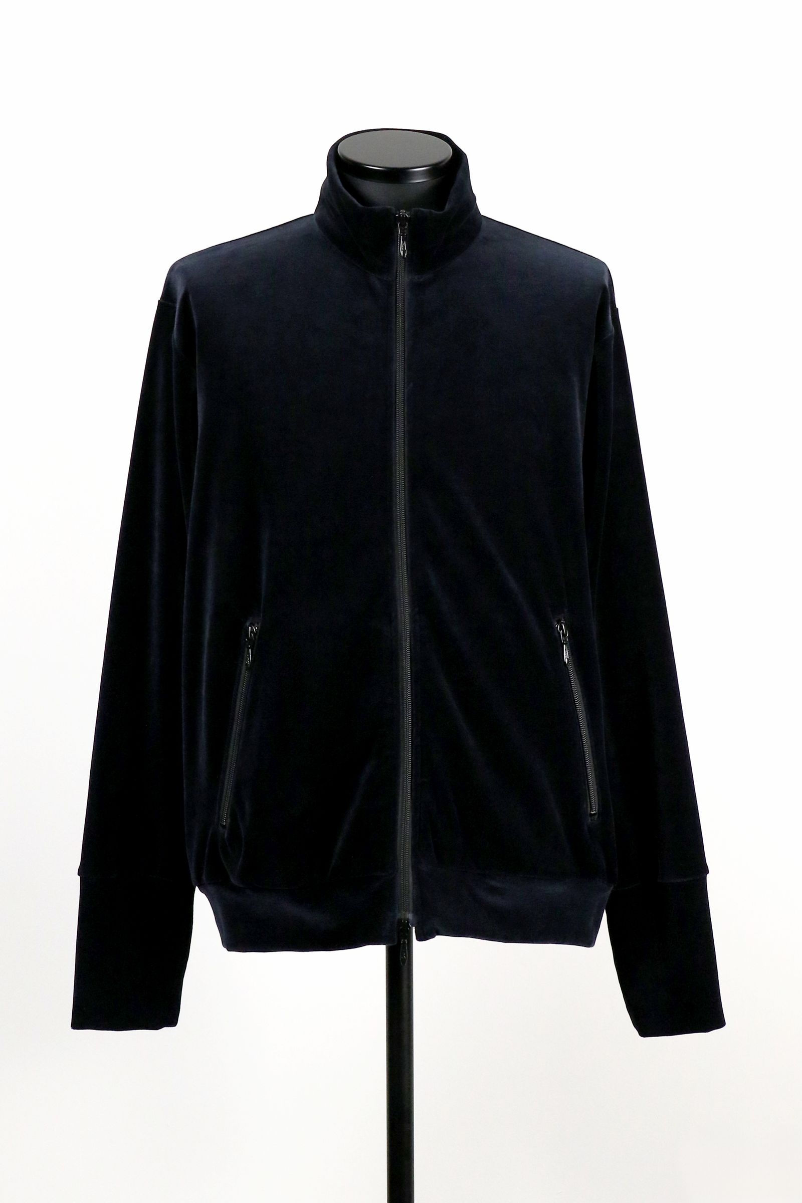 marka - 30/- ORGANIC COTTON VELOUR TRACK JACKET / オーガニック