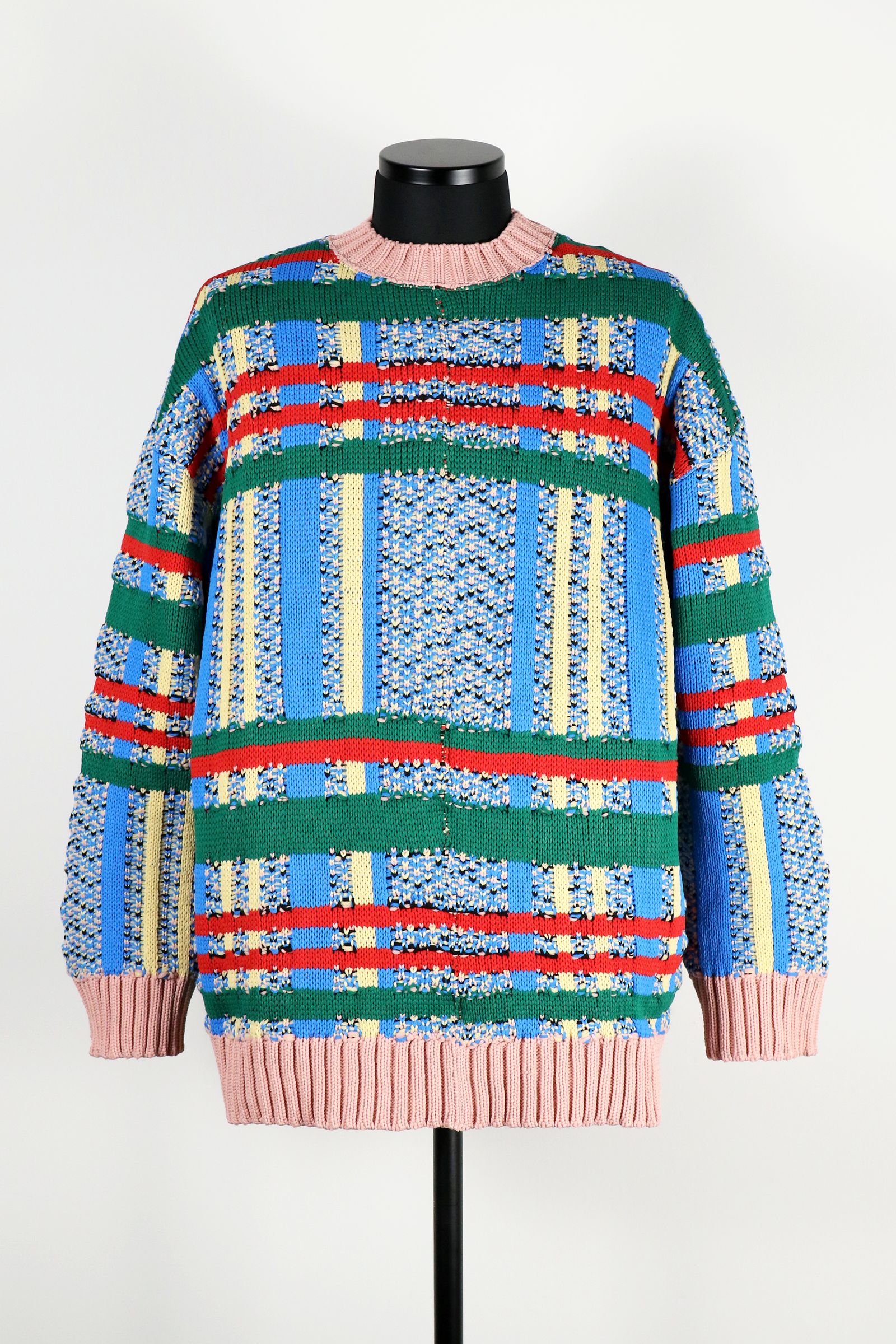 N.HOOLYWOOD - N.HOOLYWOOD COMPILE CREWNECK KNIT / エヌハリウッド