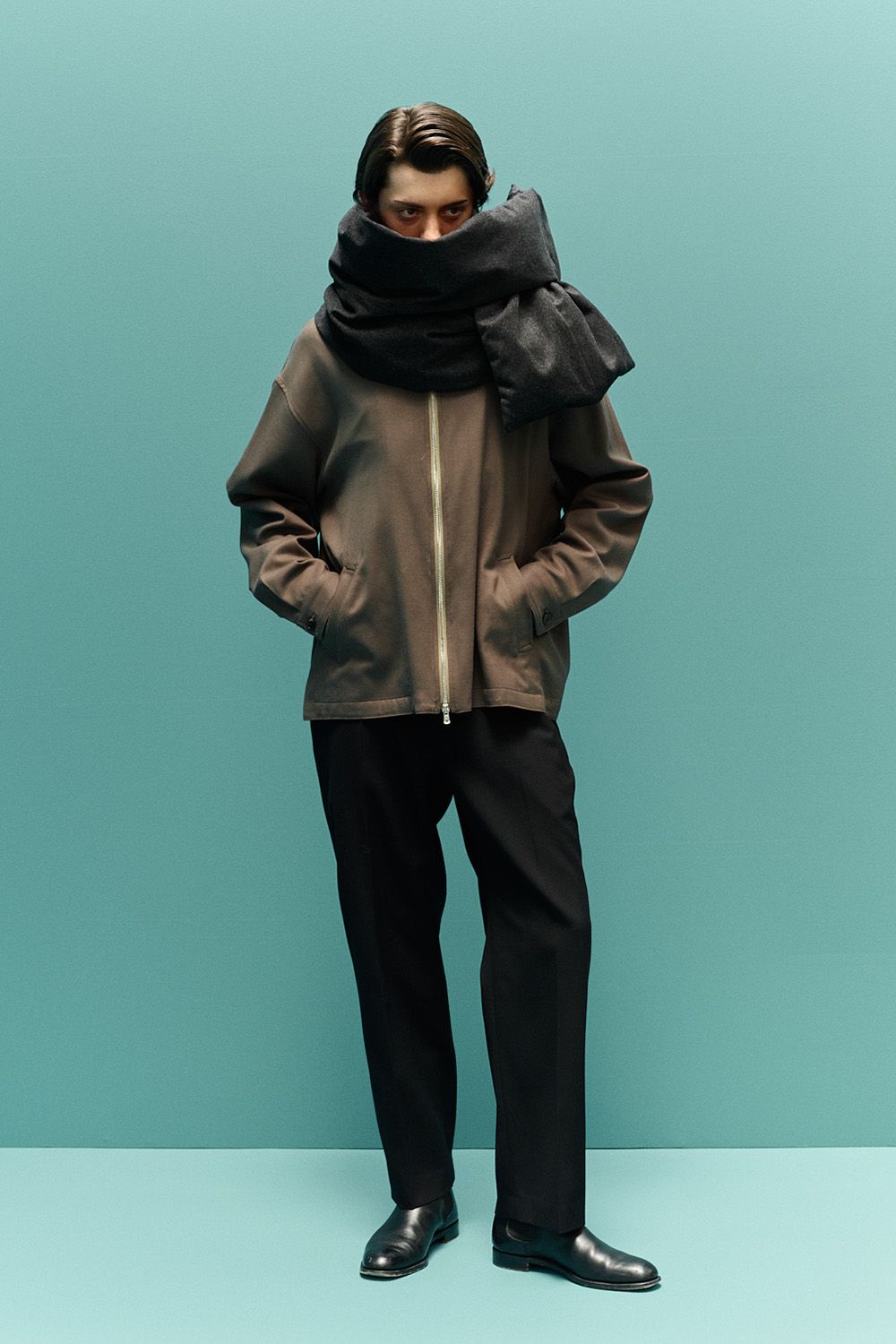 MARKAWARE - CASHMERE DOWN STALL / カシミヤ ダウン ストール | laid-back