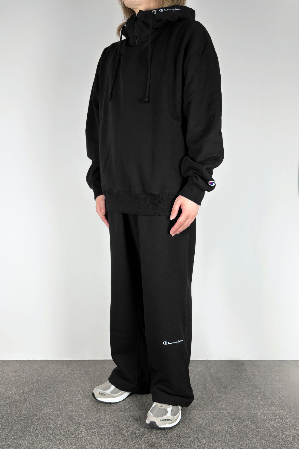 N.HOOLYWOOD - N.HOOLYWOOD×Champion MOCK NECK HOODIE / エヌ