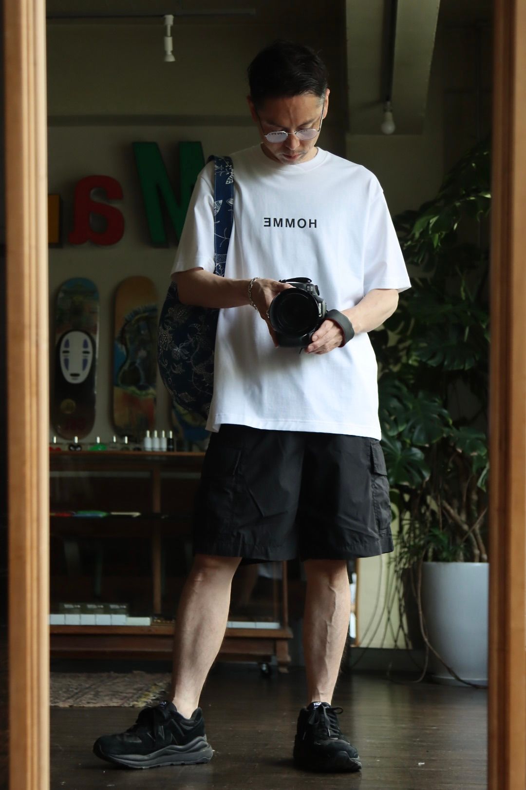 COMME des GARCONS HOMME ミリタリーカーゴショーツ