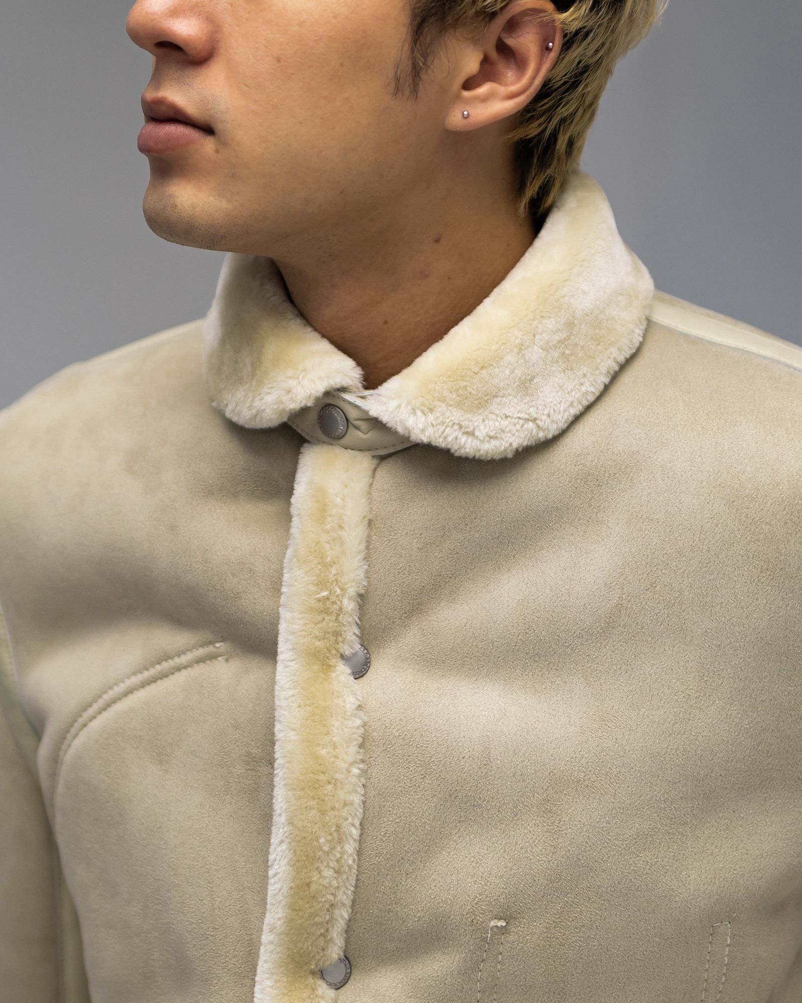 JUNYA WATANABE MAN エステルボアムートンレザージャケット 11月1日(土