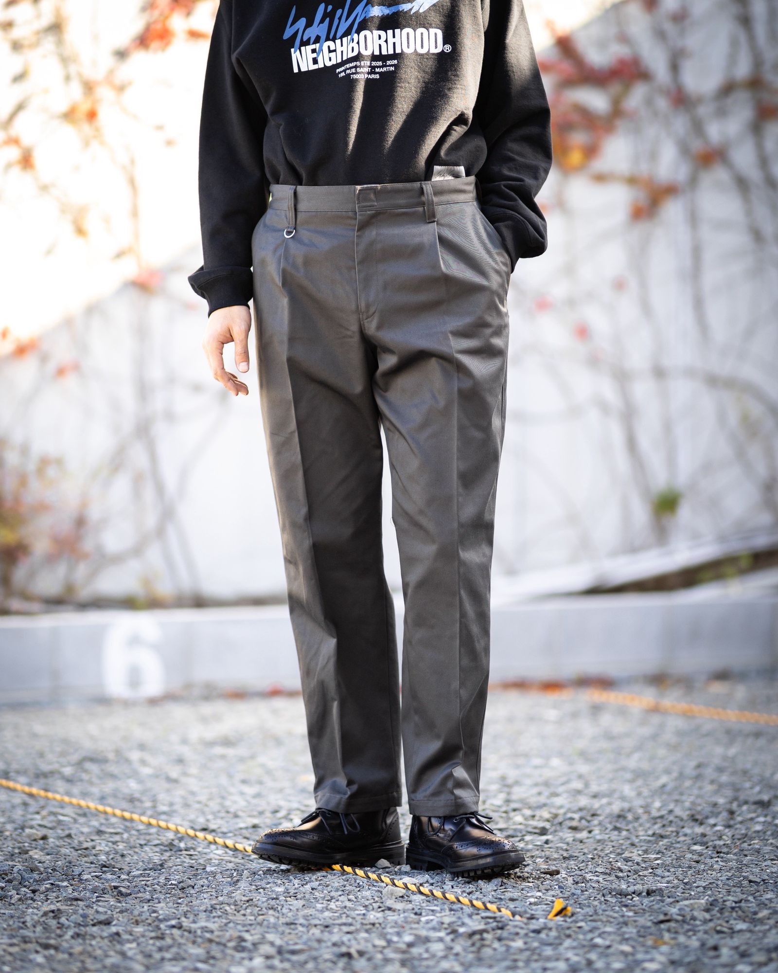yohji yamamoto - Yohji Yamamoto × NEIGHBORHOOD タックワークパンツ