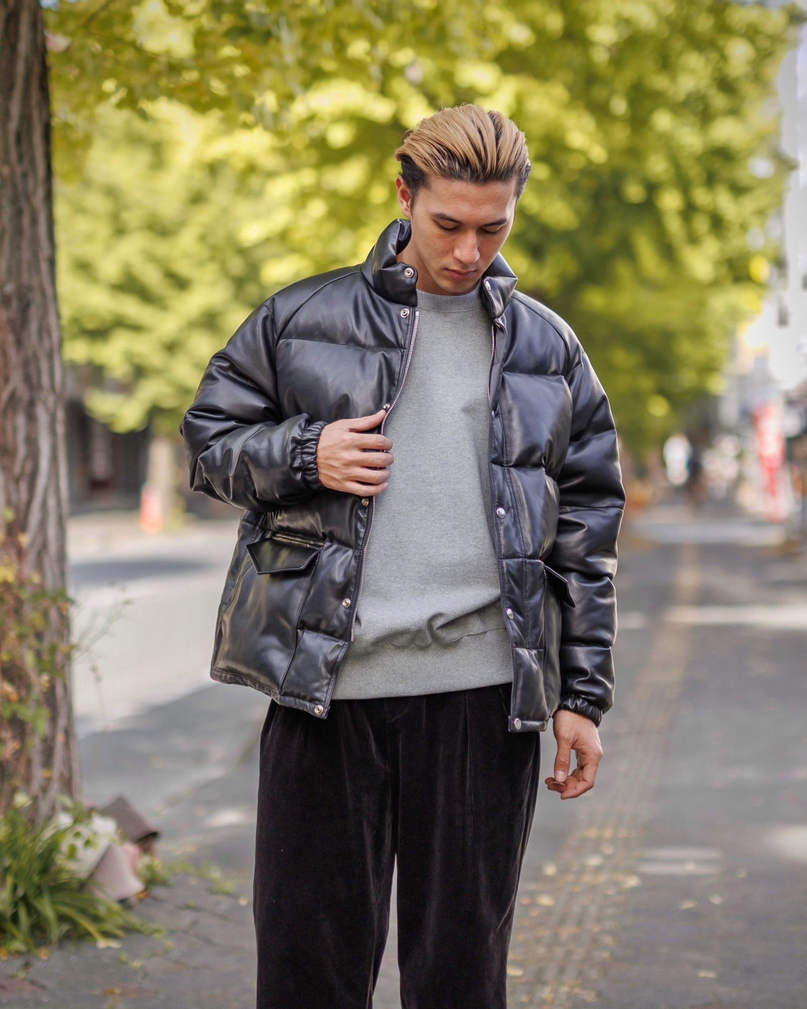 A.PRESSE Leather Down Jacket スタイル 11月9日(土)新作発売！ | 5717