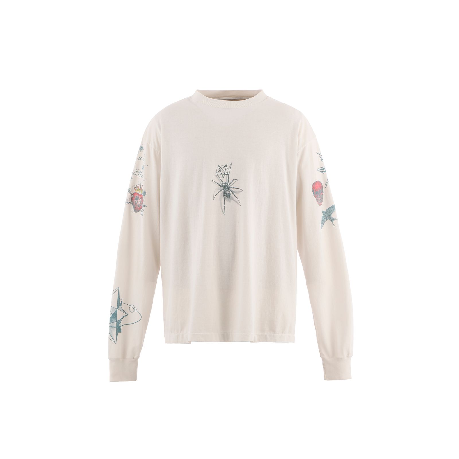 SAINT M×××××× - セントマイケル Tシャツ TATOO DW_LS TEE(SM-HR1-0000