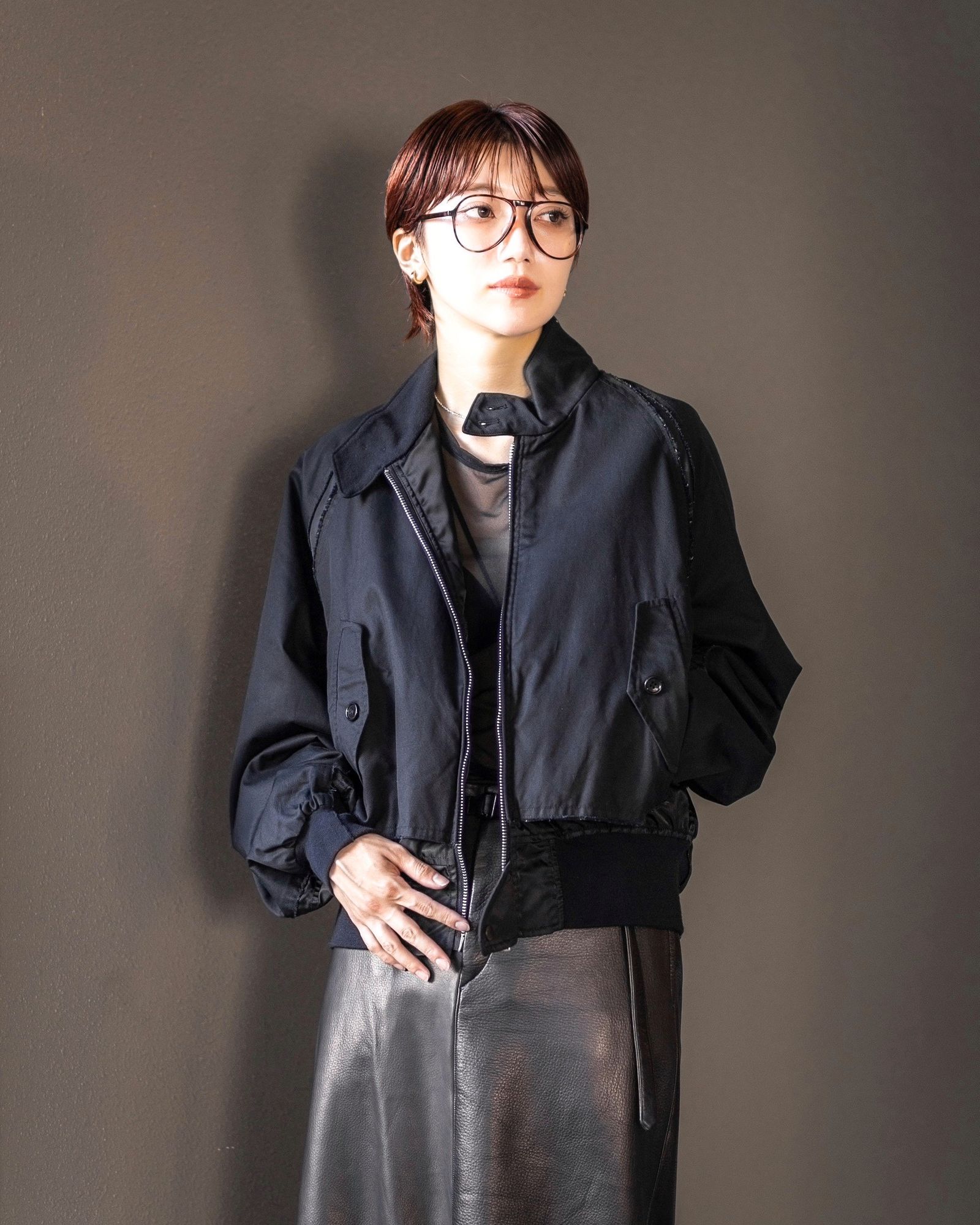 YOKE - ヨーク 25FW CONNECTED HARRINGTON FLIGHT JACKET(YK25FW01026B