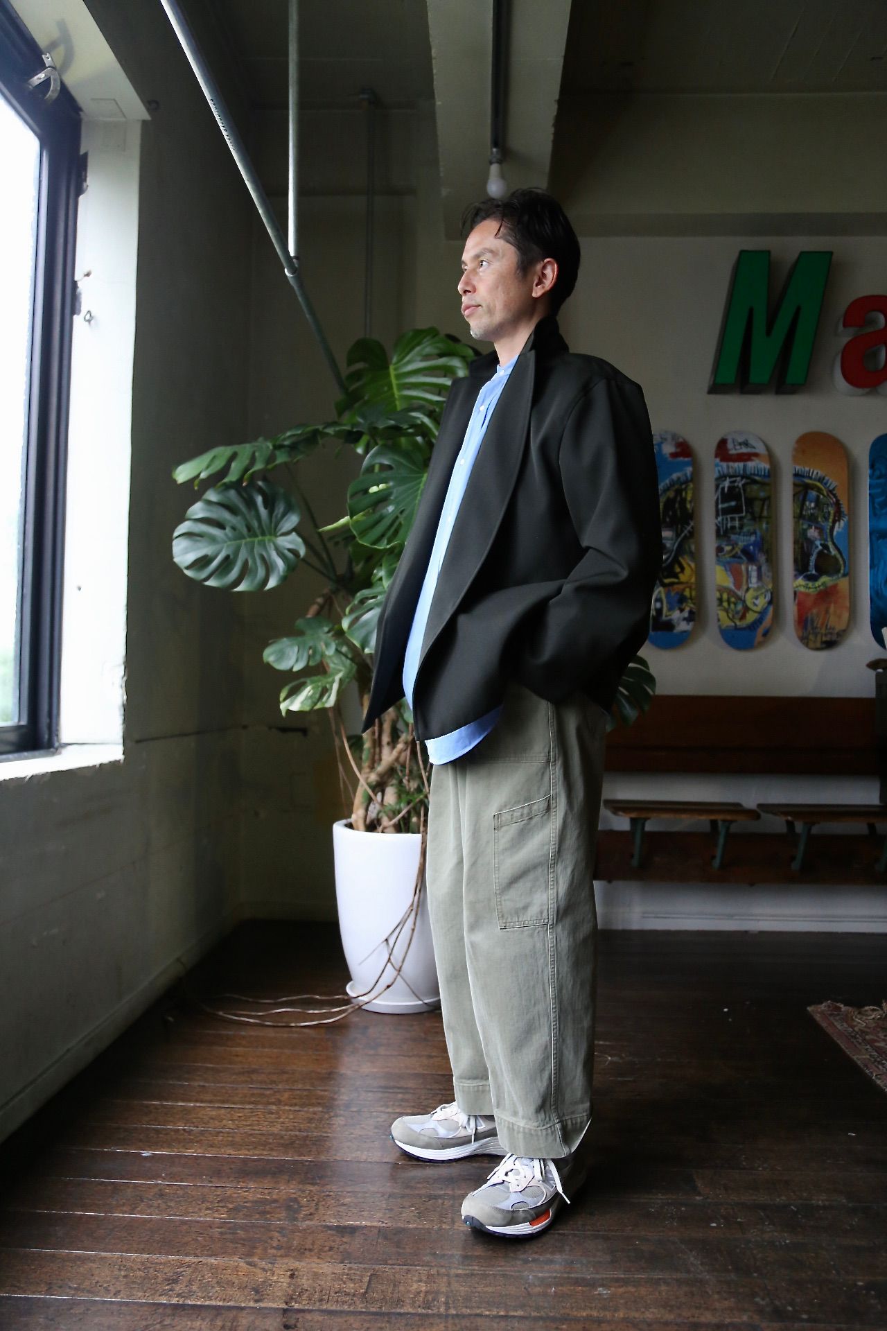 blurhms Wool Surge Cardigan Jacket