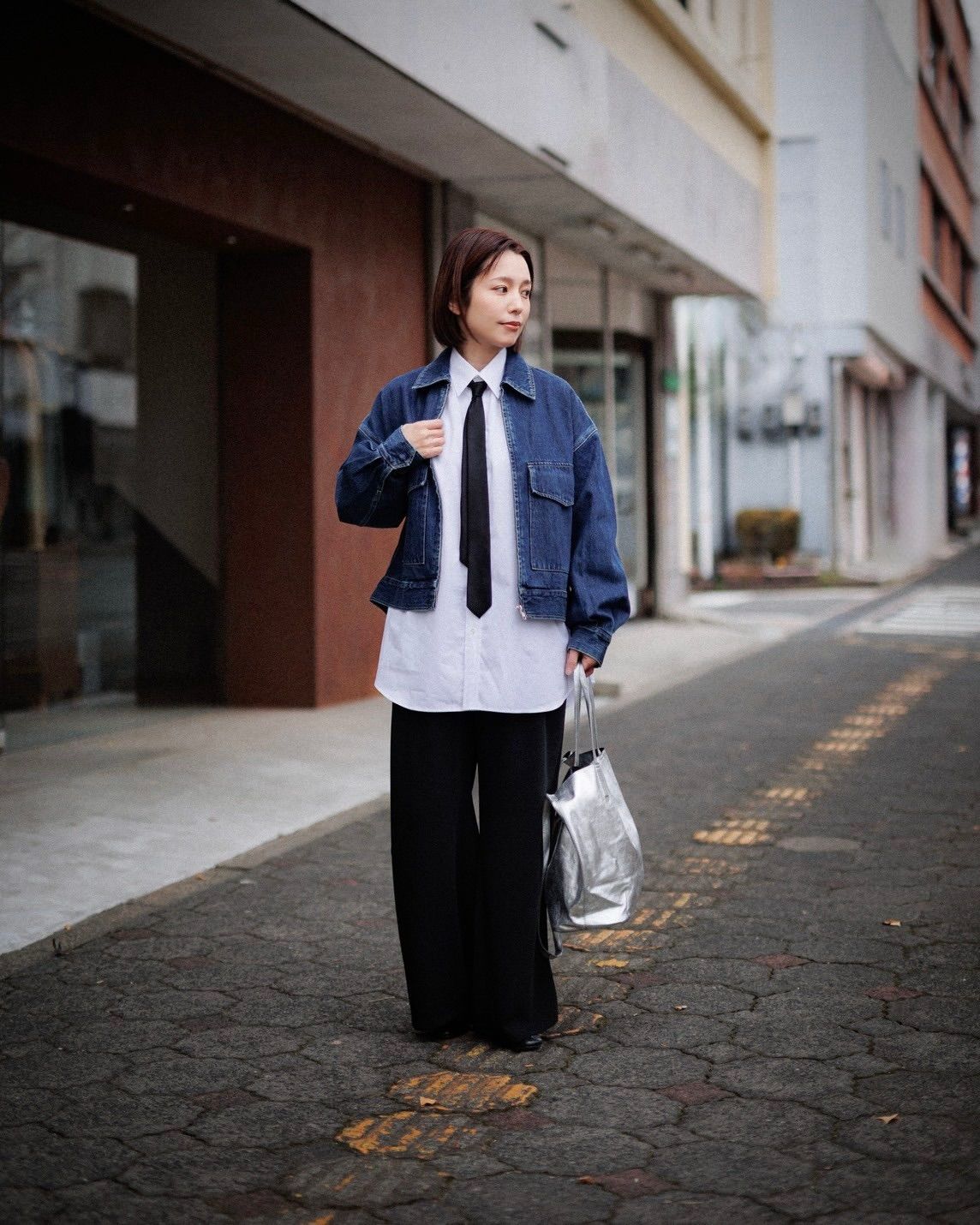 Graphpaper - Graphpaper 25AW Women's Selvage Denim Zip Jacket