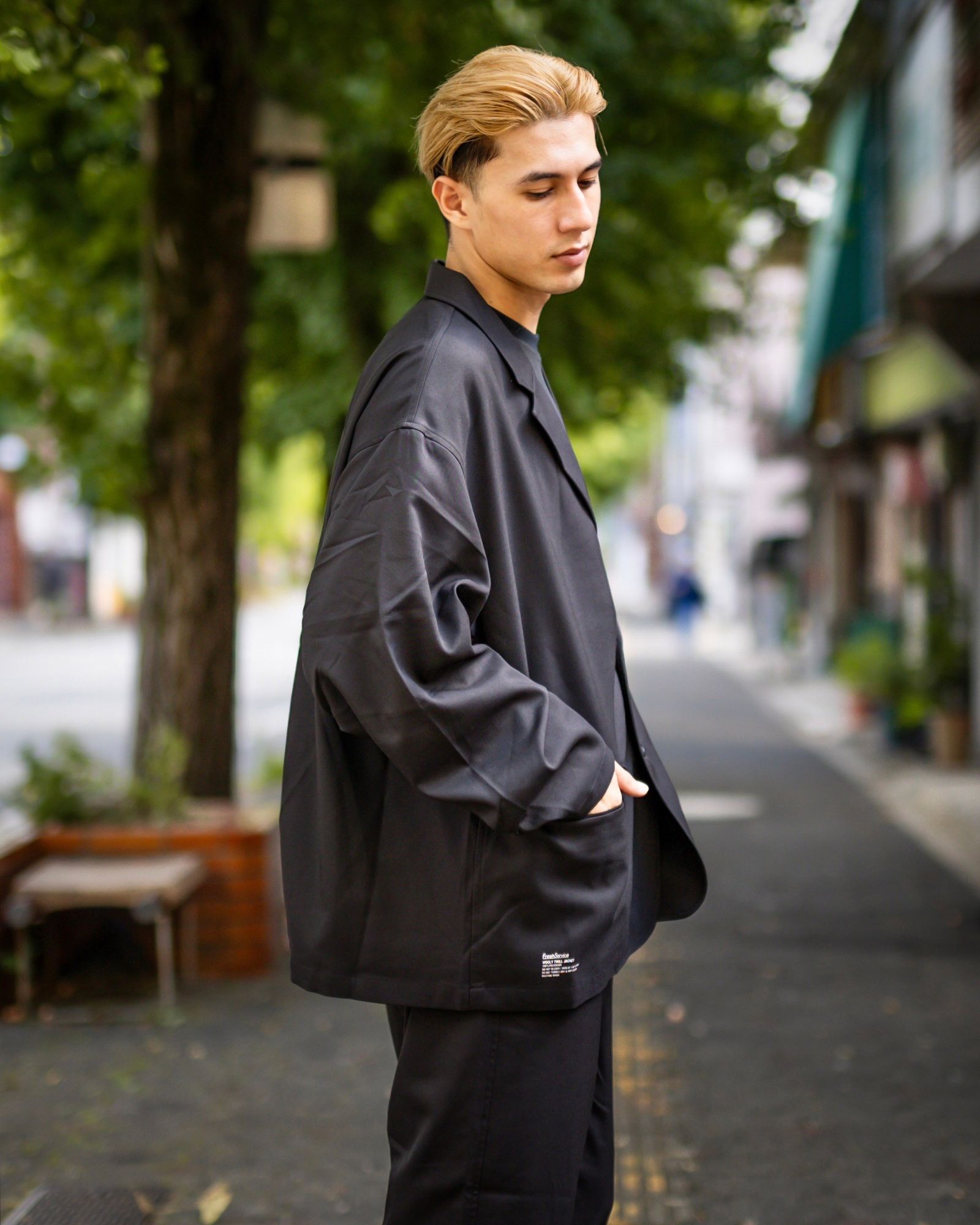 FreshService WOOLY TWILL JACKET(Black)9月28日(土)新作初売！ | 5451