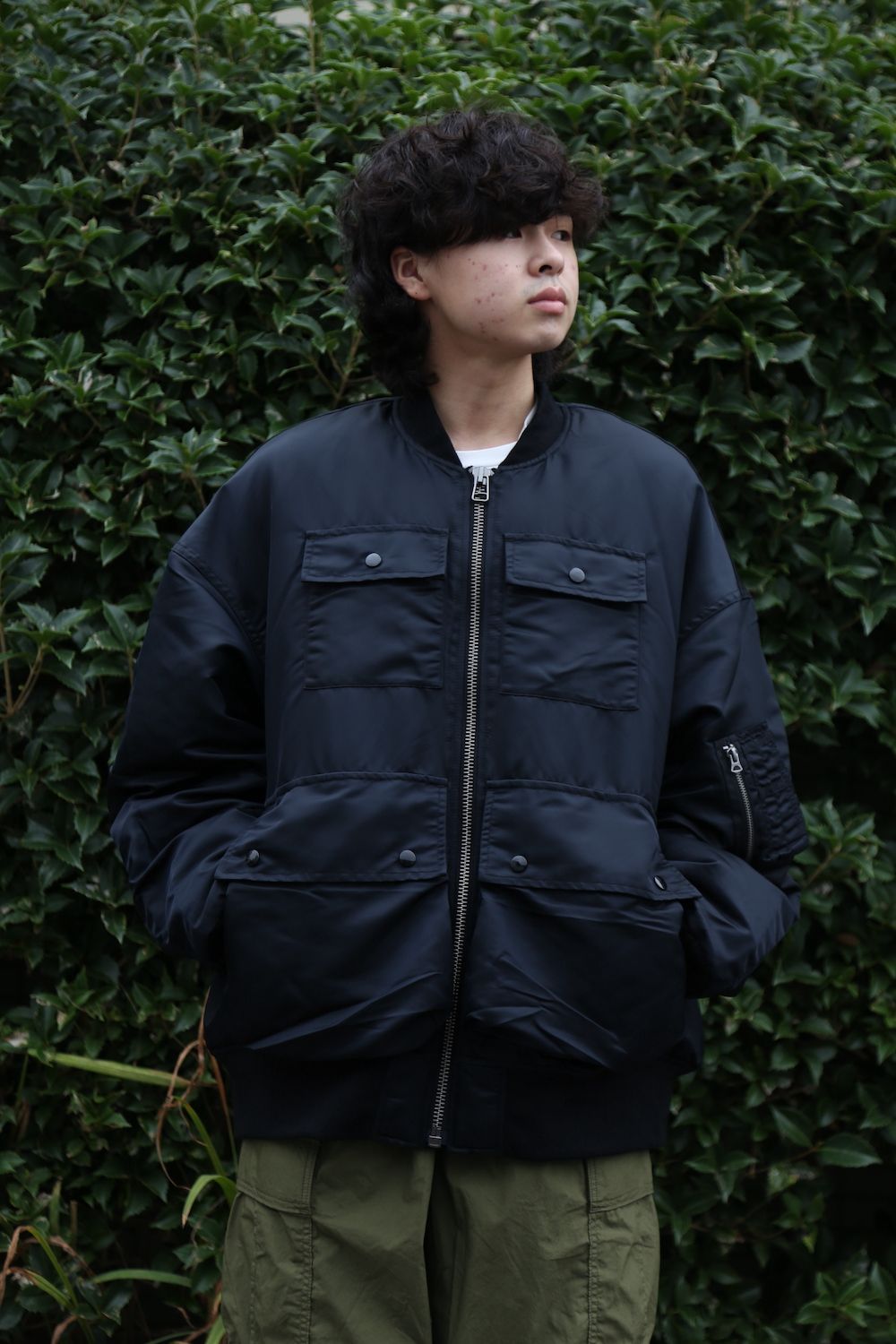 FreshService FIVE POCKET BOMBER JACKET w/INSULATION(FSW-21-CT_85