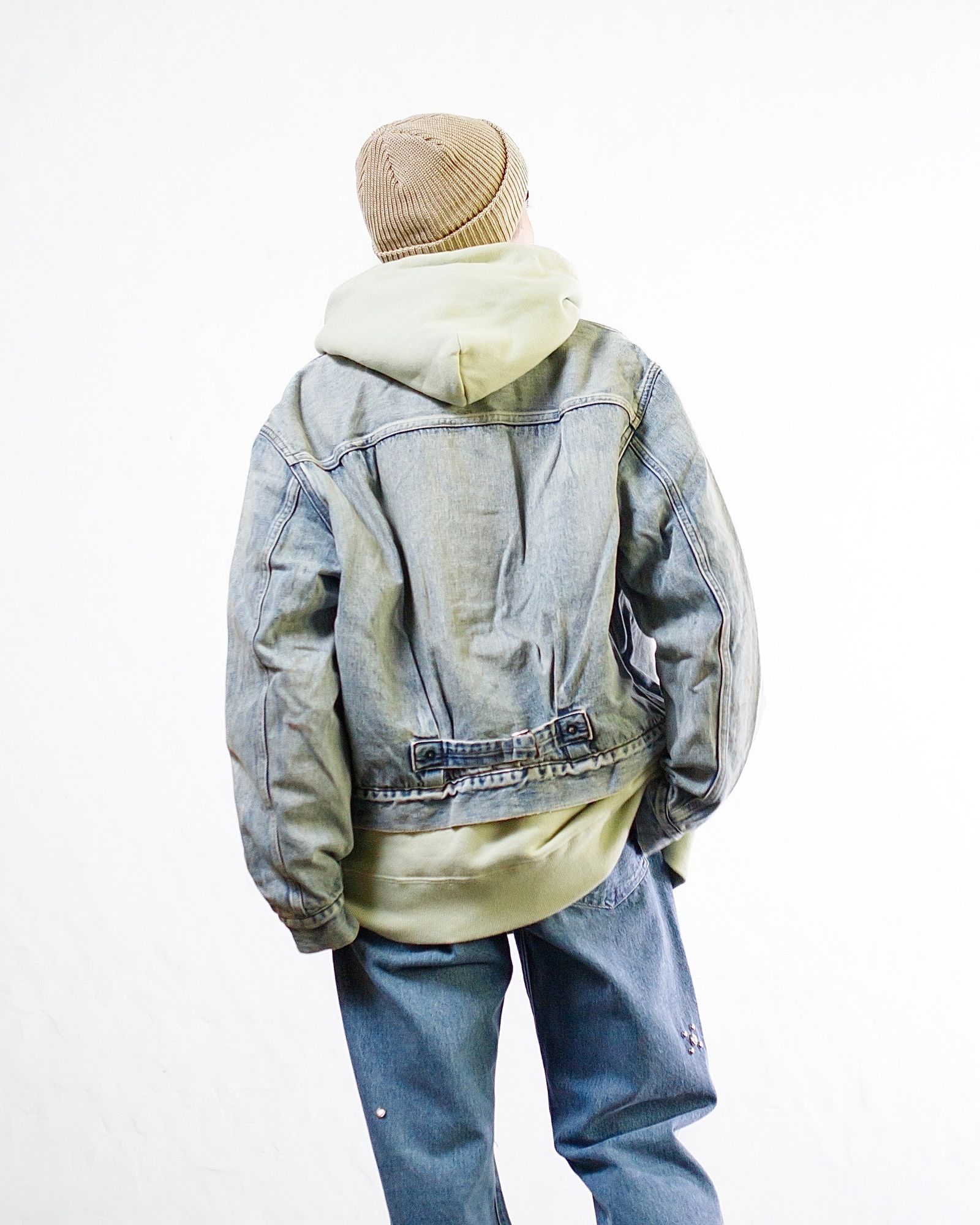 BOW WOW 新作BLANKET LINED DENIM JK AGING style.2024.11.19 | 5755