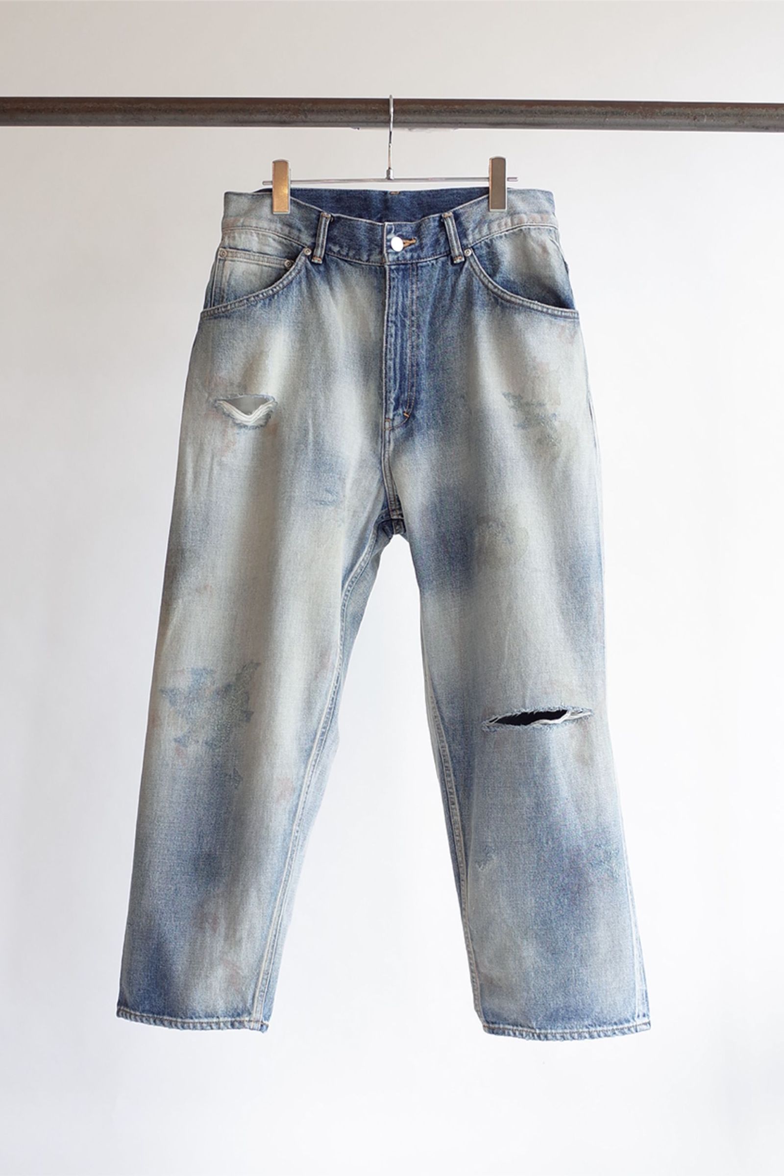 ANCELLM - SELVEDGE TAPERED 5P DENIM PANTS/INDIGO | NapsNote