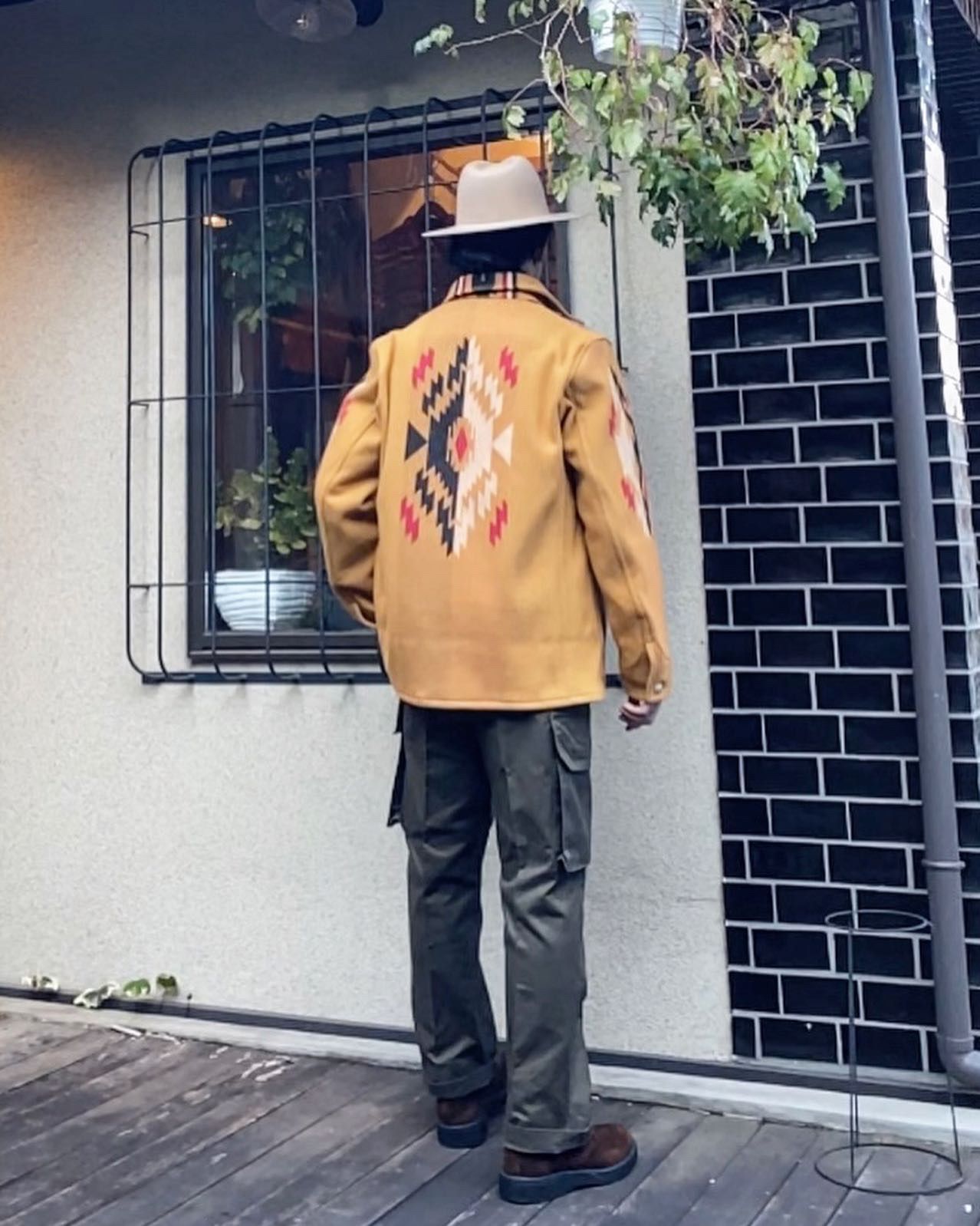 SUGAR CANE - NATIVE AMERICAN WOOL BLANKET JACKET / ブランケット