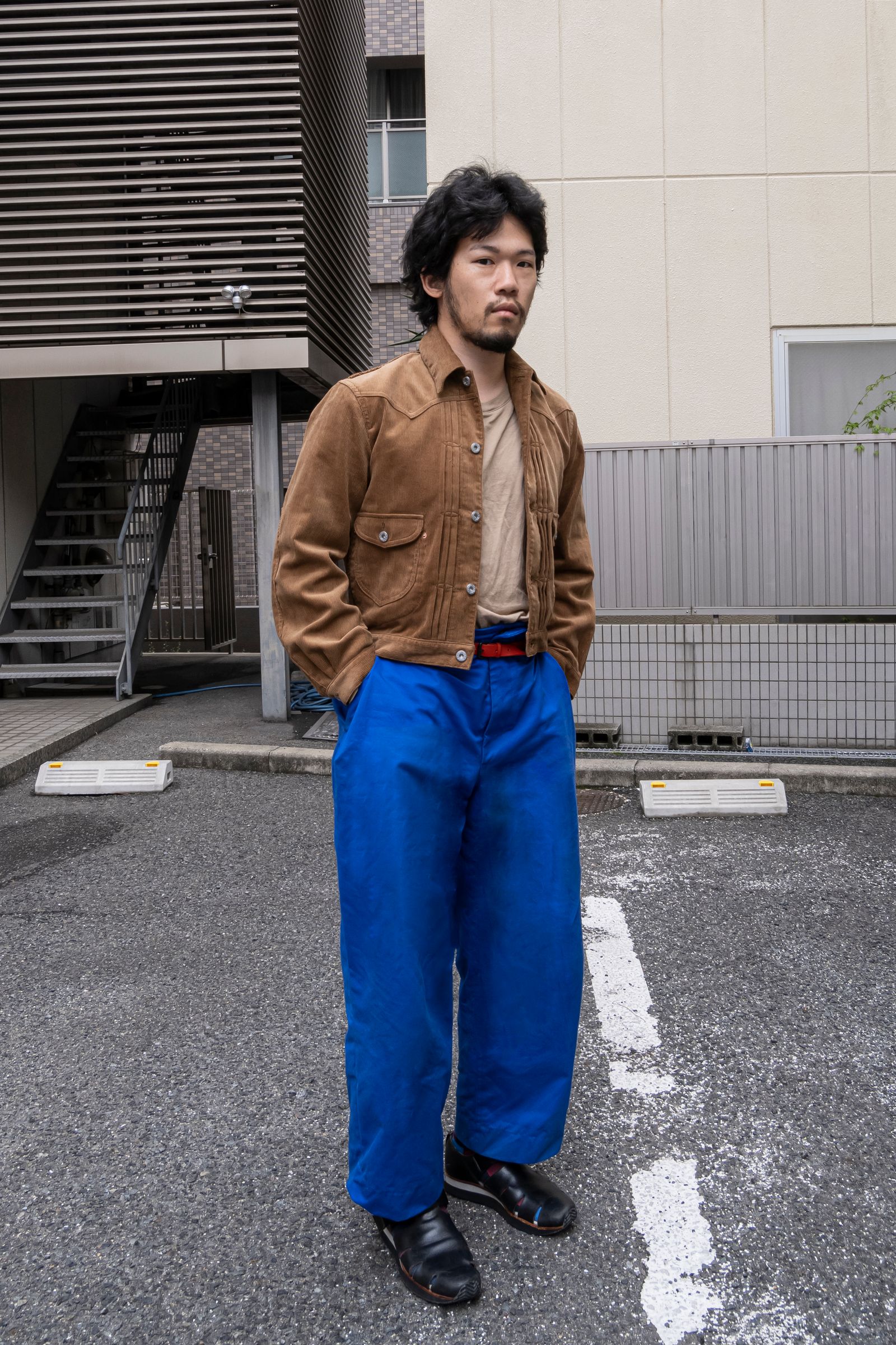 SUGARHILL - CORDUROY DENIM JACKET / BROWN | Retikle Online Store