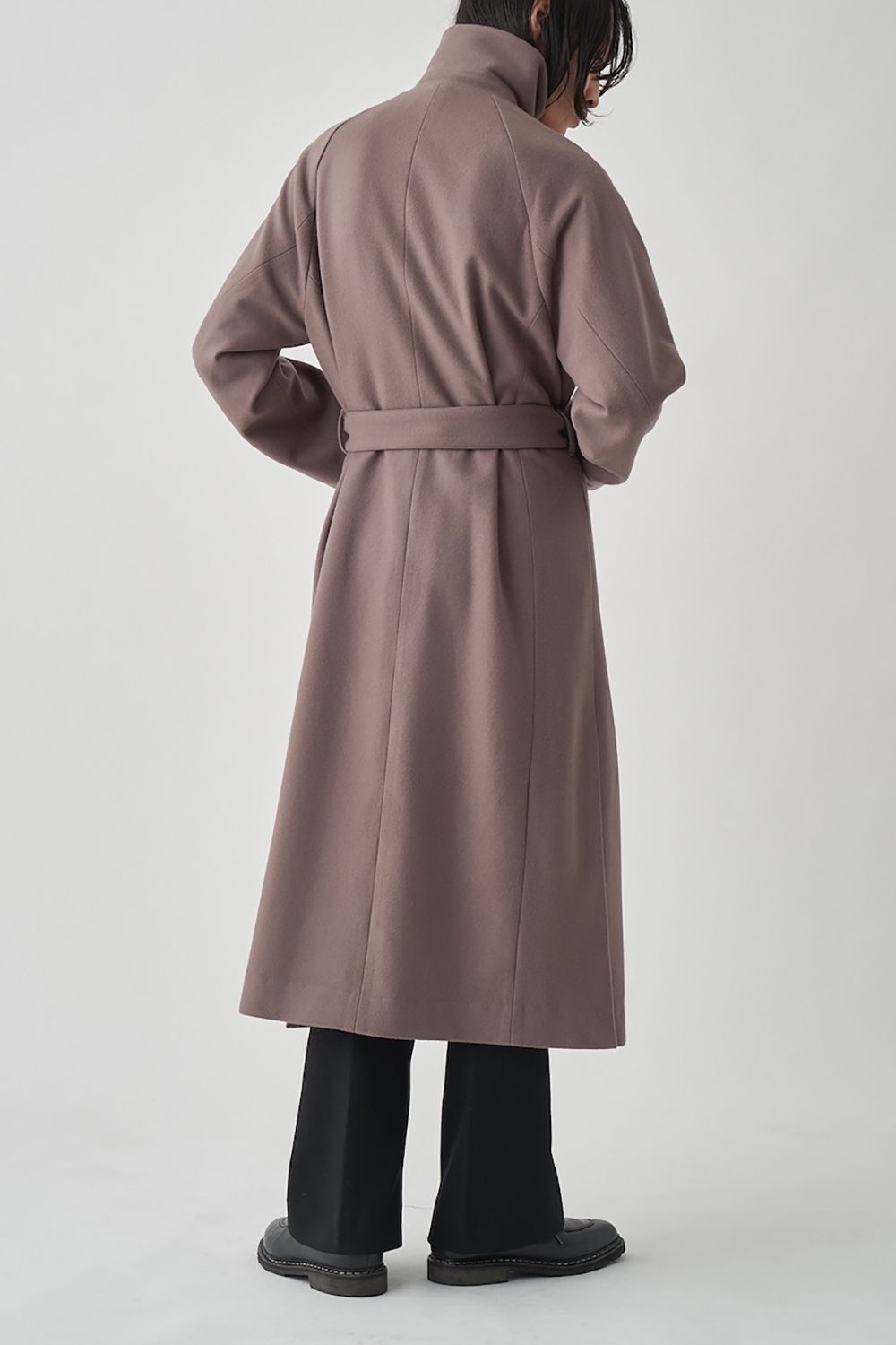 juha - 【ラスト1点】【21AW】Belted Over Coat/ベルテッドオーバー