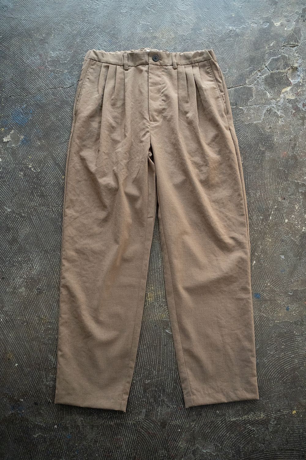 STILL BY HAND - 【ラスト1点】【23SS】強撚ポリエステル4タック