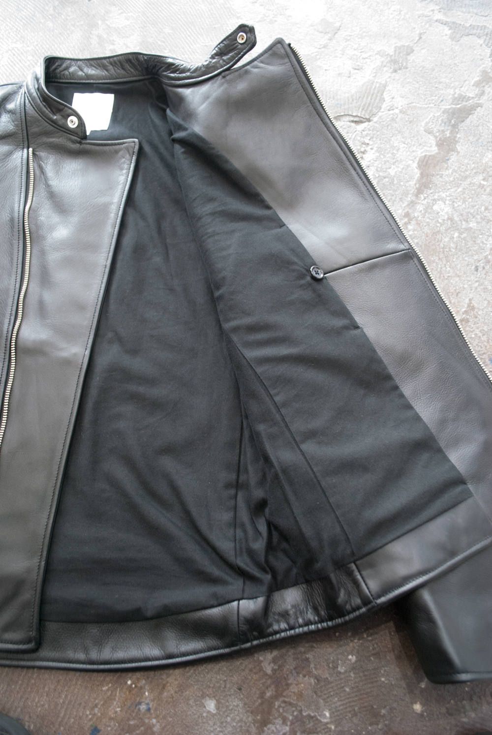 STILL BY HAND - 【ラスト1点】セミシングルカウレザーライダース | Salty