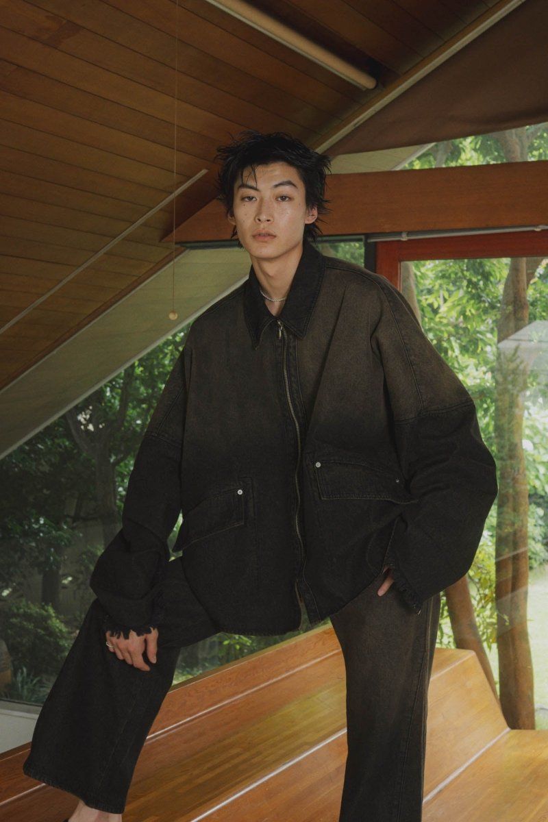 Knuth Marf - denim over shirt jacket (unisex) / デニムオーバー