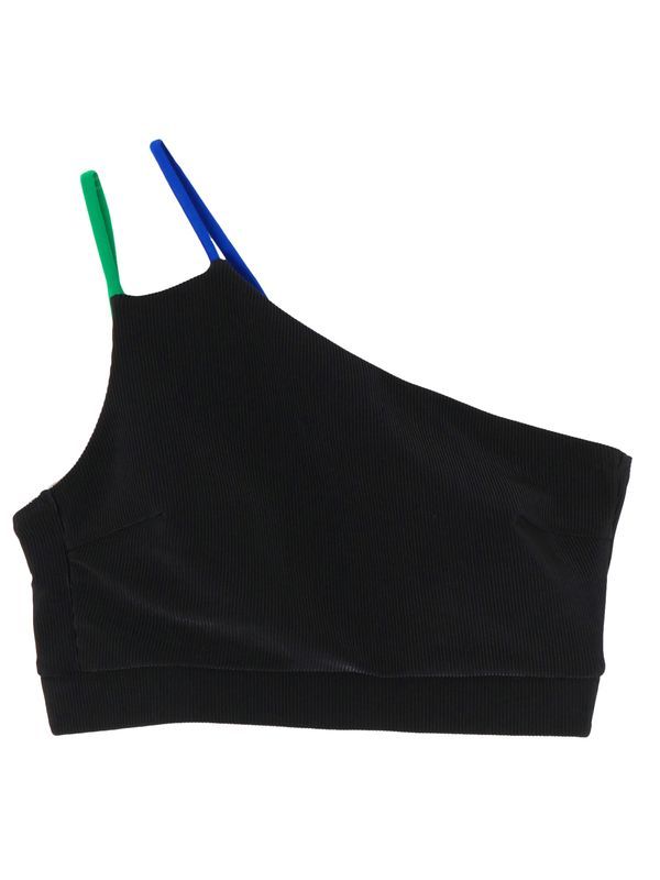 UN3D. - ONE SHOULDER TOP / ワンショルダートップ (ライム) / 水着